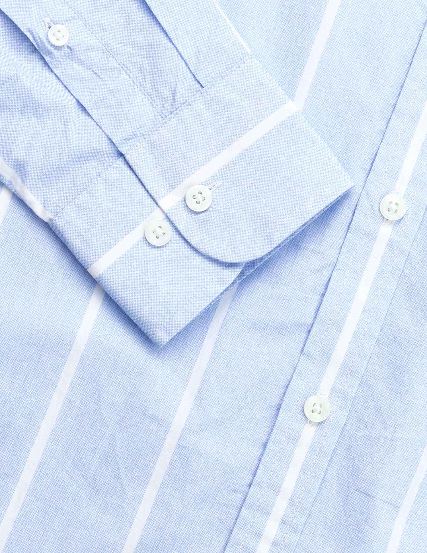 Vertical Striped Tailored Fit Shirt Blue - U.S. POLO ASSN. | Large