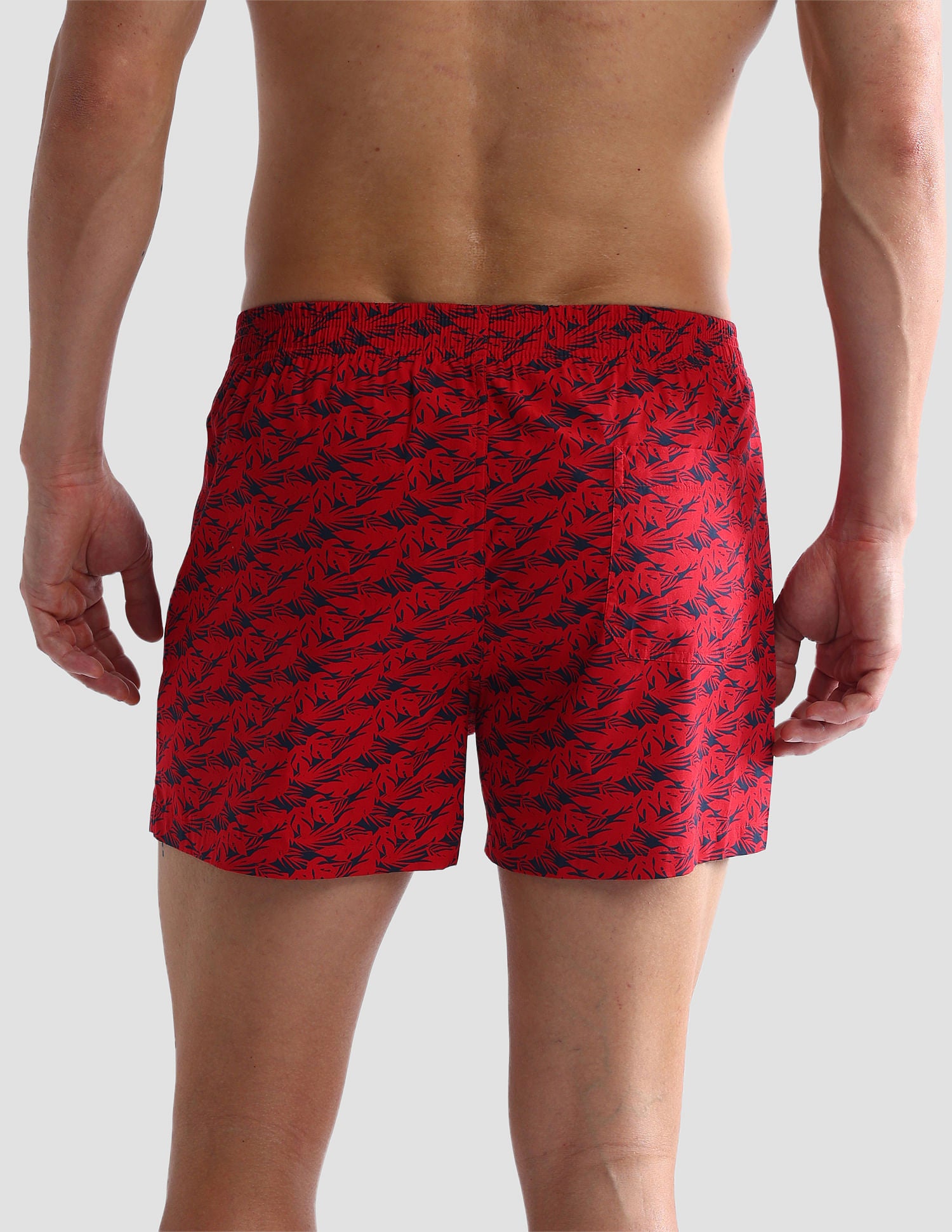 Mid Rise Soft Cotton OEX02 Boxers - Pack Of 2 Red and Black - U.S. POLO ASSN. | Large