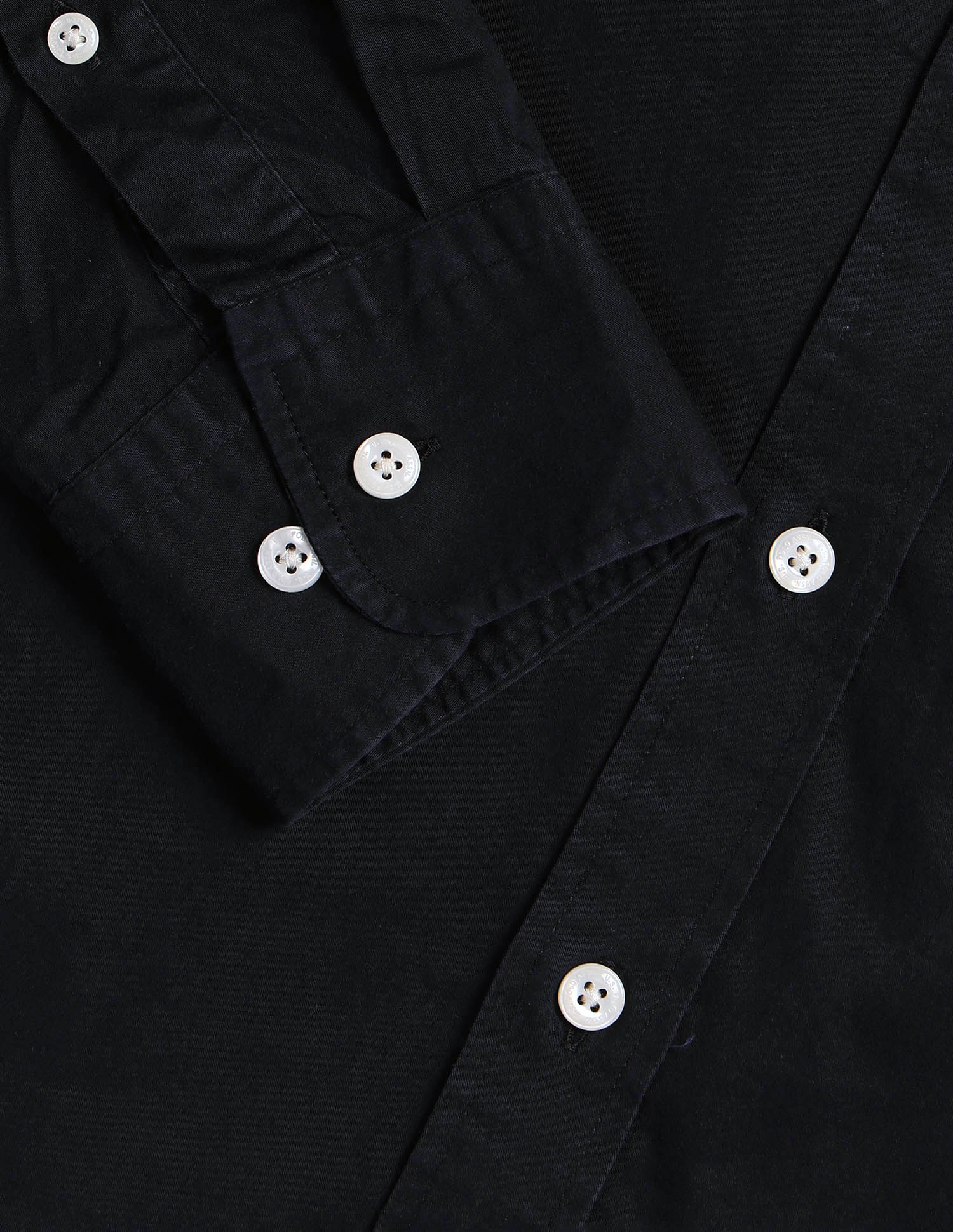 Tailored Satin Shirt Black - U.S. POLO ASSN. | Large