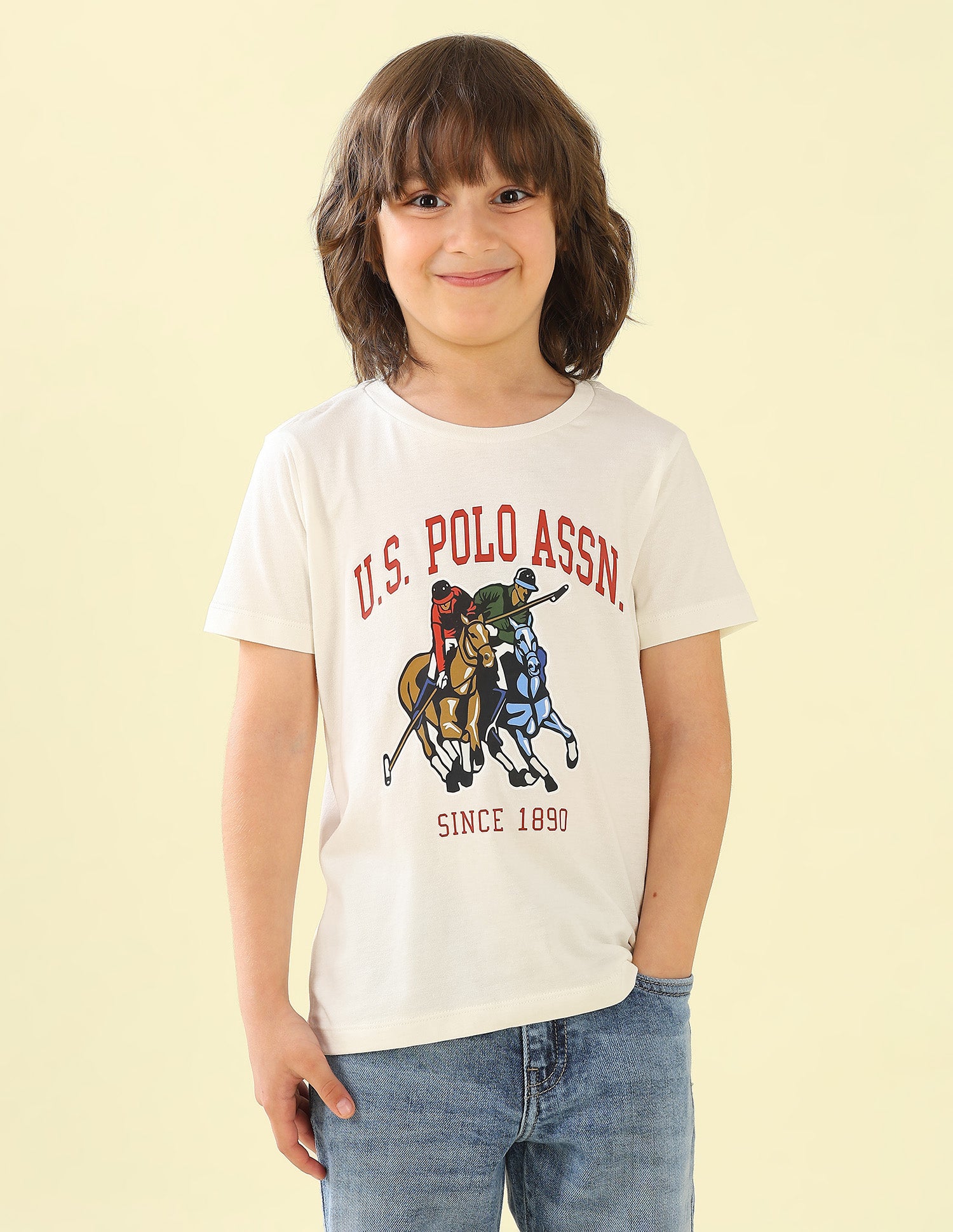 Graphic Brand Printed Regular Fit T-Shirt - Pack Of 2 Multi2 - U.S. Polo Assn. India | Large