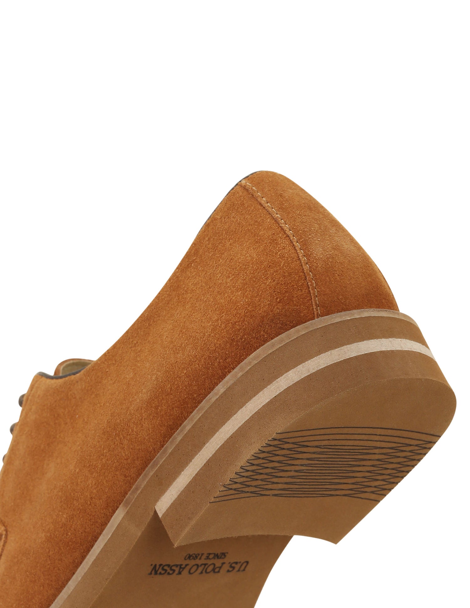 Men Aeren Leather Casual Shoes Tan - U.S. POLO ASSN. | Large