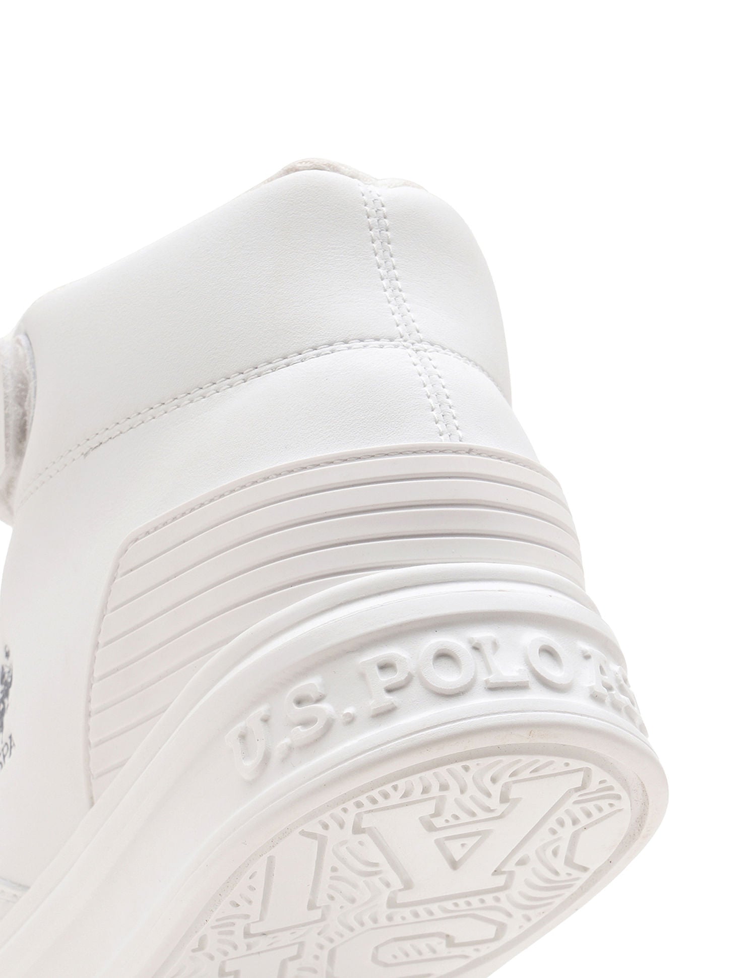 Men Velino Solid Sneakers White - U.S. Polo Assn. India | Large
