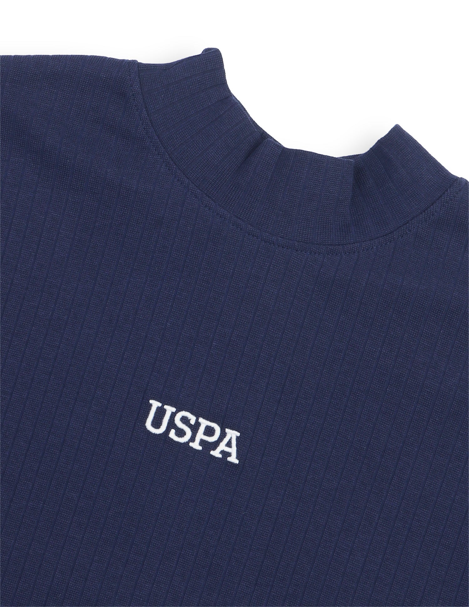 Self Design Vertical Striped Leisure Cord Set Navy - U.S. Polo Assn. India | Large