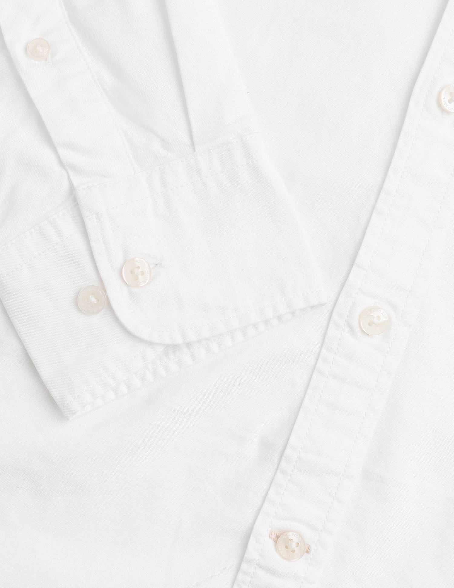 Tailored Fit Oxford Shirt White - U.S. Polo Assn. India | Large