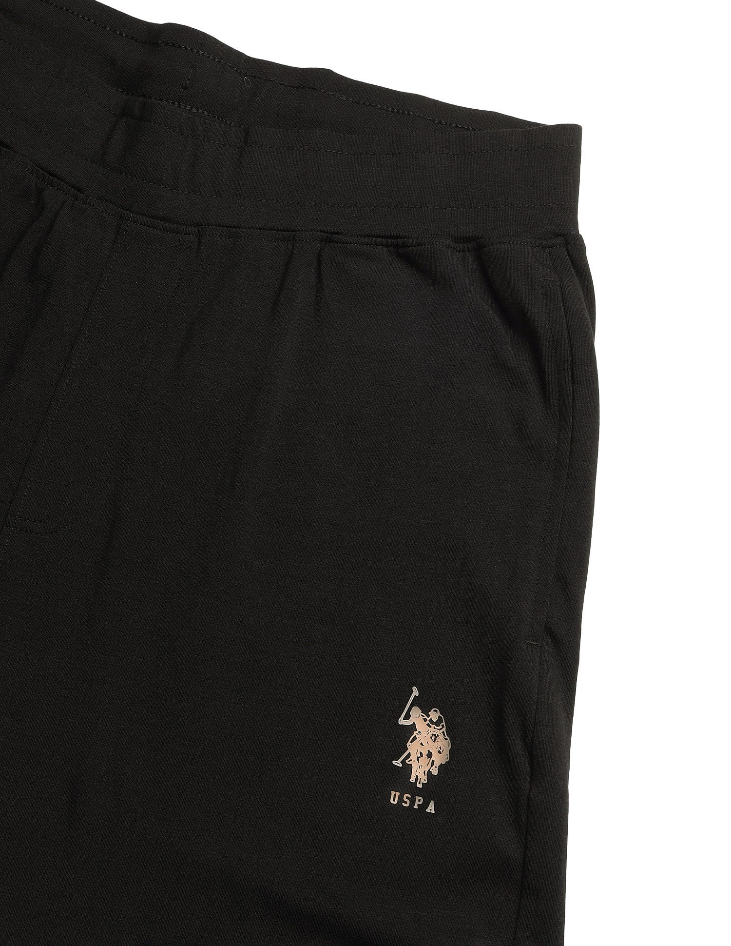 Relaxed Fit Breathable PR001-PL - Lounge Pants Pack Of 1 Black - U.S. Polo Assn. India | Large
