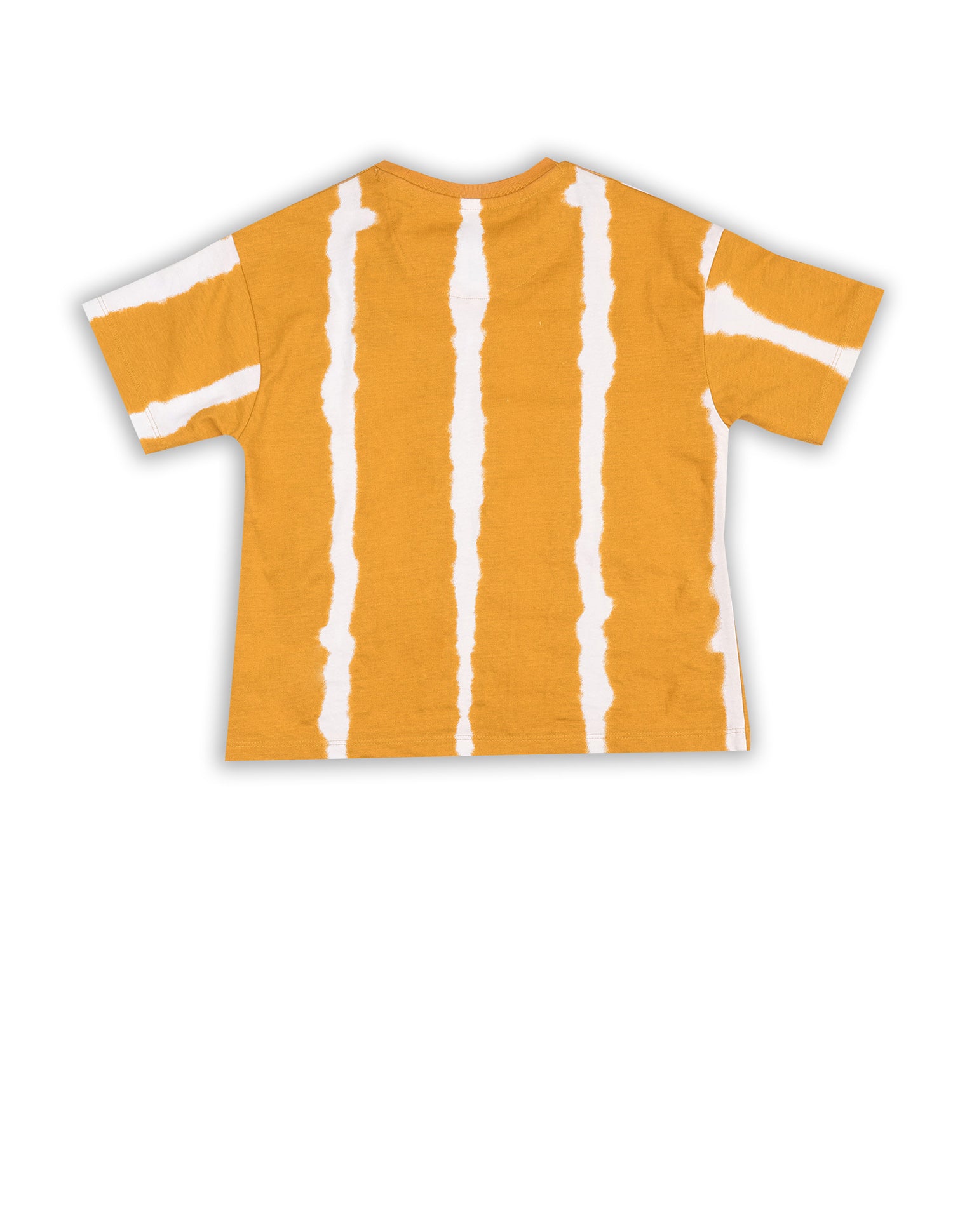 Boys All Over Printed Relaxed Fit T-Shirt Yellow - U.S. POLO ASSN. | Large