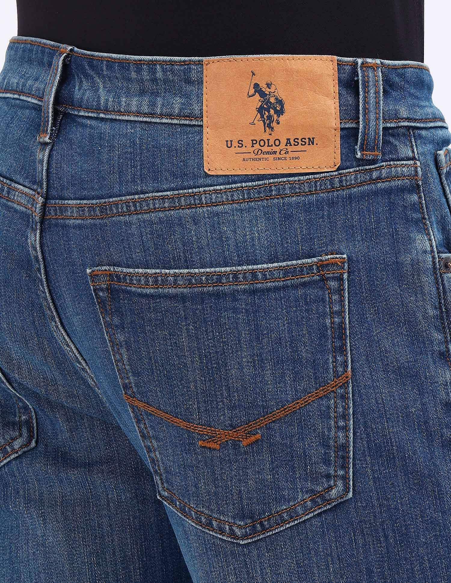 Harold Slim straight Fit Jeans Blue - U.S. POLO ASSN. | Large