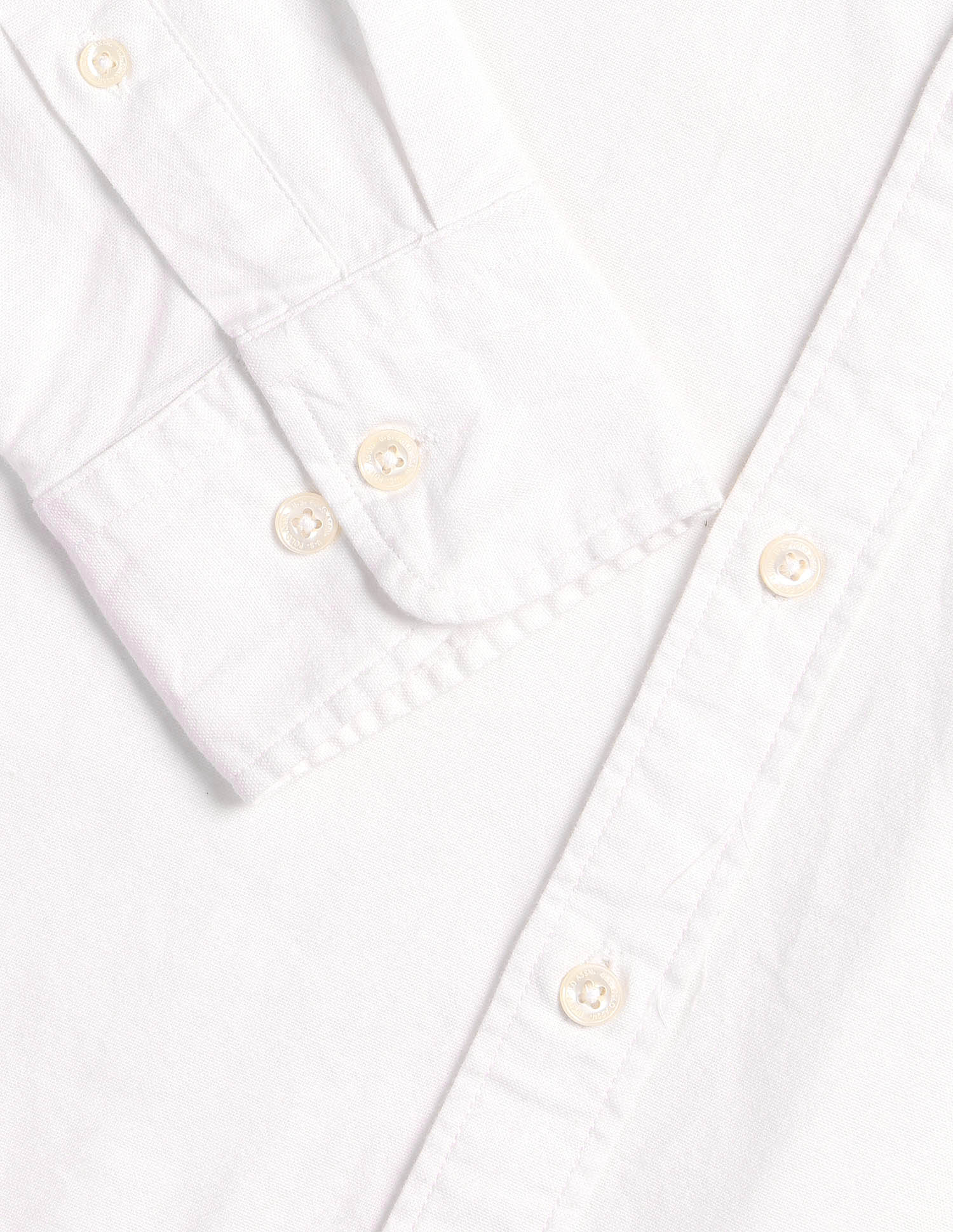 Oxford Logo Shirt White - U.S. POLO ASSN. | Large