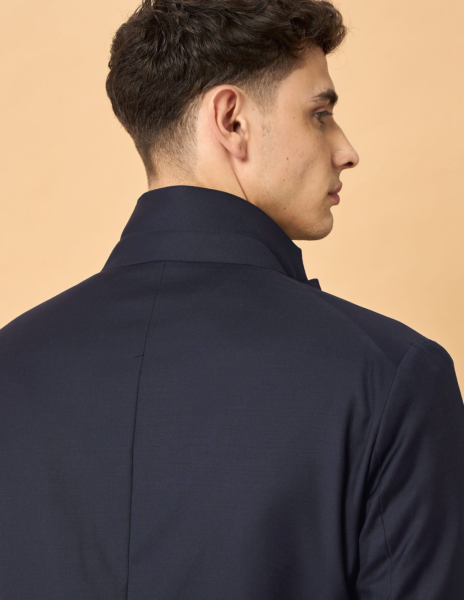 Pacho X Satin Slim Fit Blazer Navy - U.S. POLO ASSN. | Large