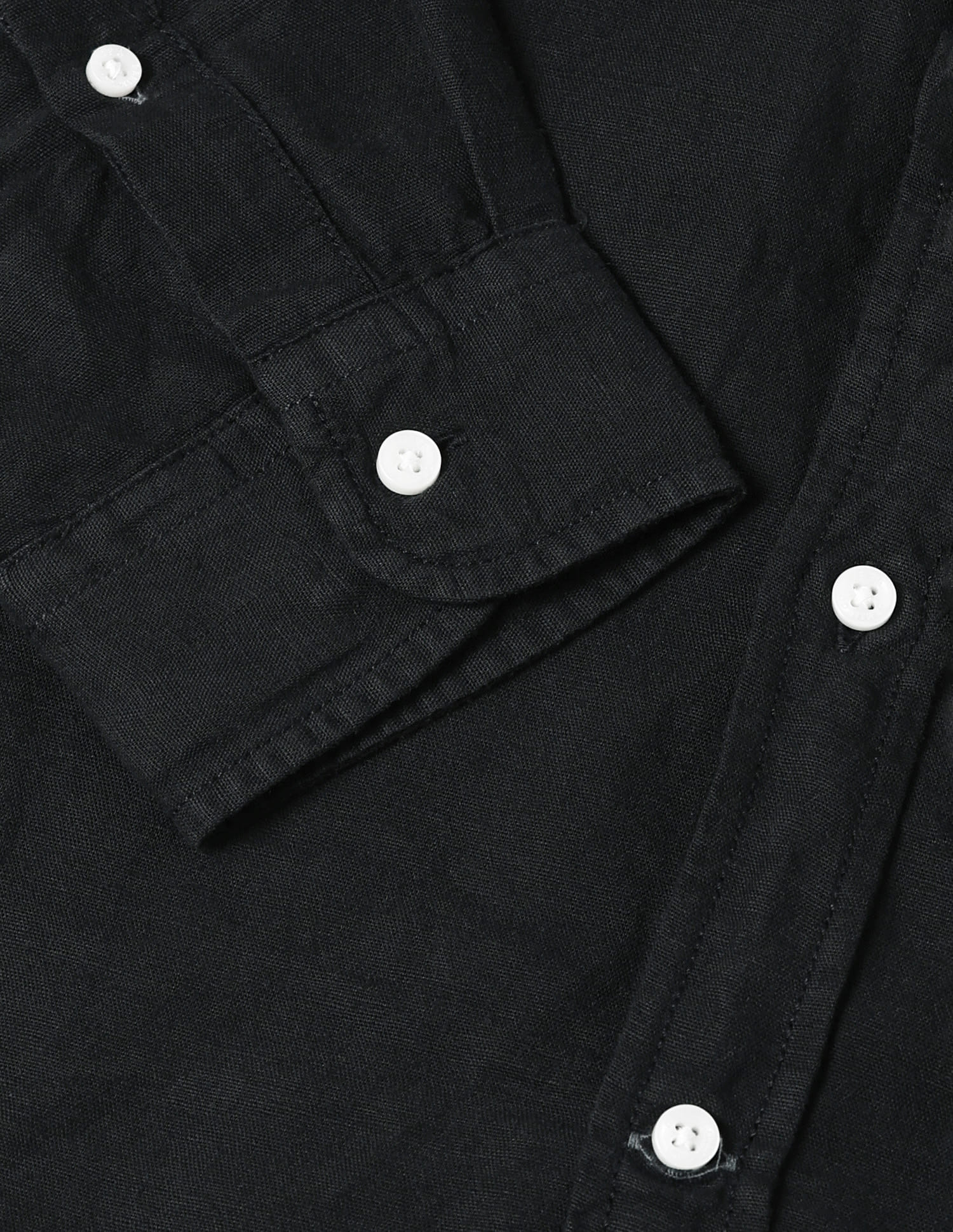 Solid Regular Fit Shirt Black - U.S. Polo Assn. India | Large