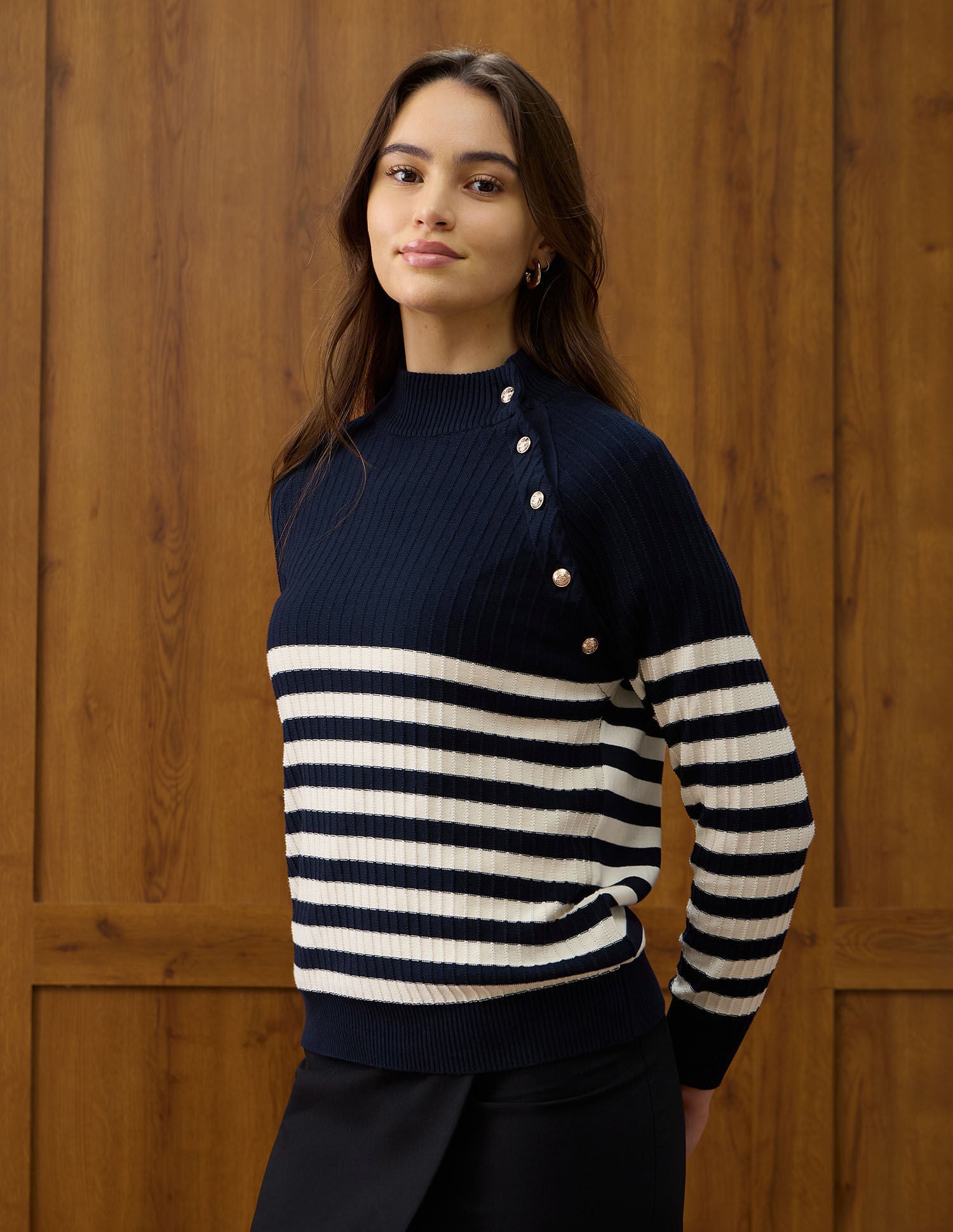 Horizontal Striped Regular Fit Sweater Multi-colour - U.S. POLO ASSN. | Large