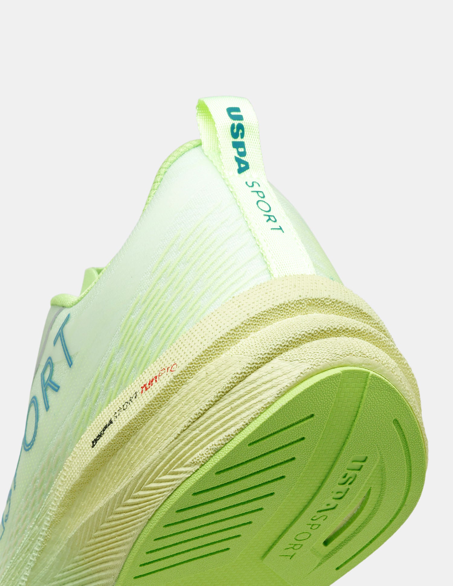 Men Oskar Uspa Sport Running Shoes Green - U.S. POLO ASSN. | Large