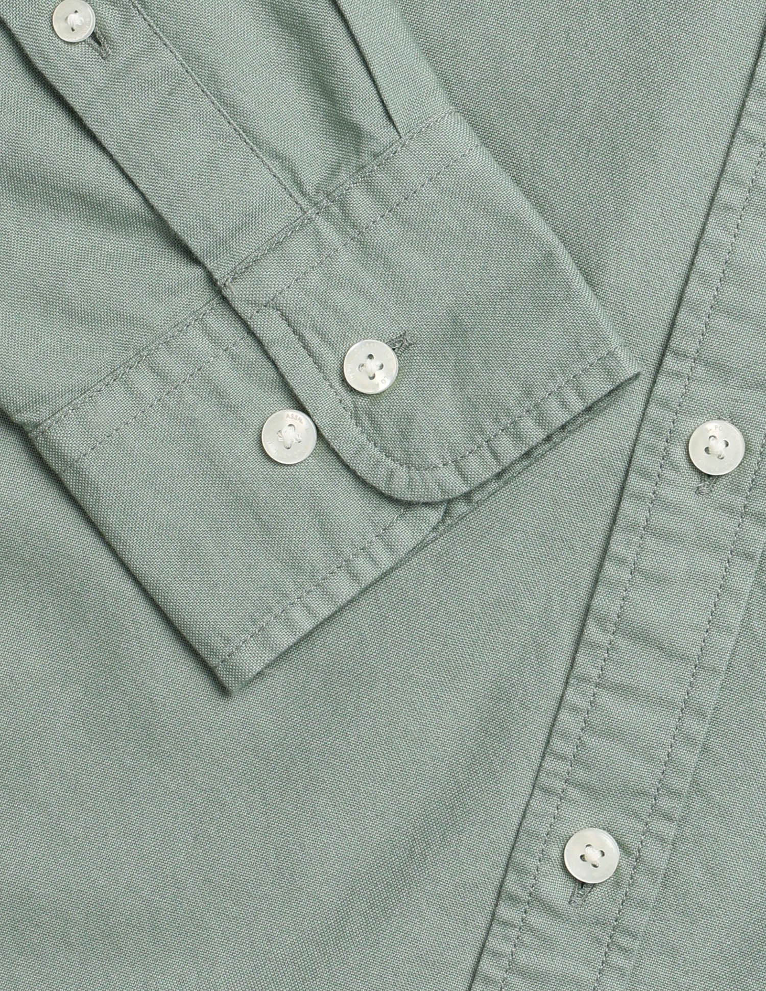Tailored Fit Oxford Shirt Green - U.S. Polo Assn. India | Large