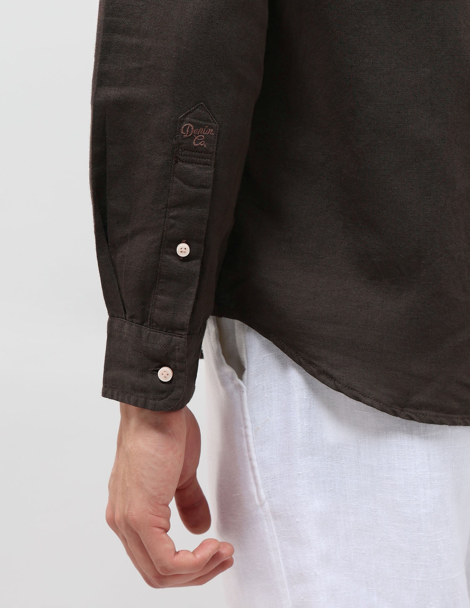 Solid Regular Fit Shirt Choco - U.S. POLO ASSN. | Large