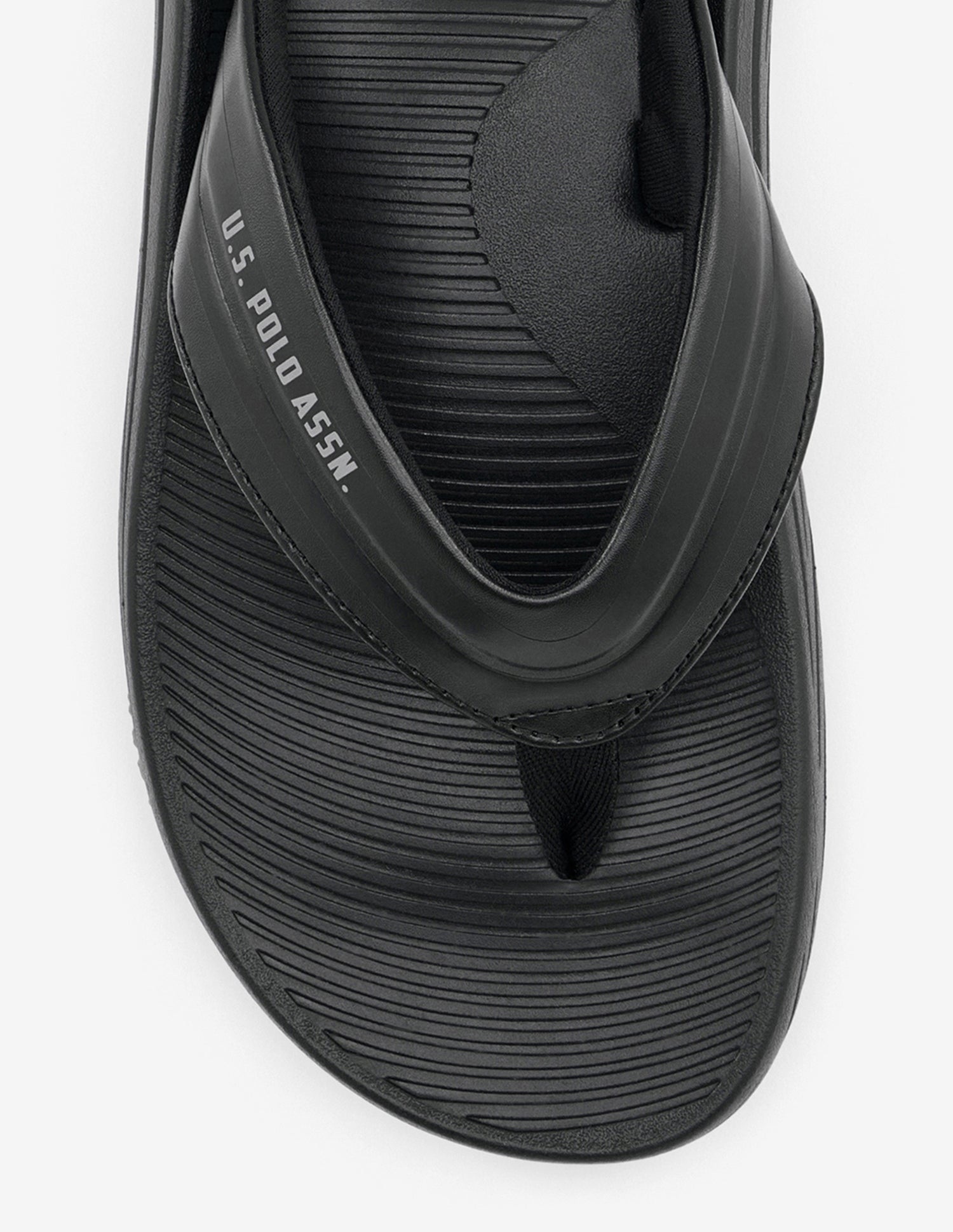 Broad Strap Celtic Flip Flops Black - U.S. Polo Assn. India | Large