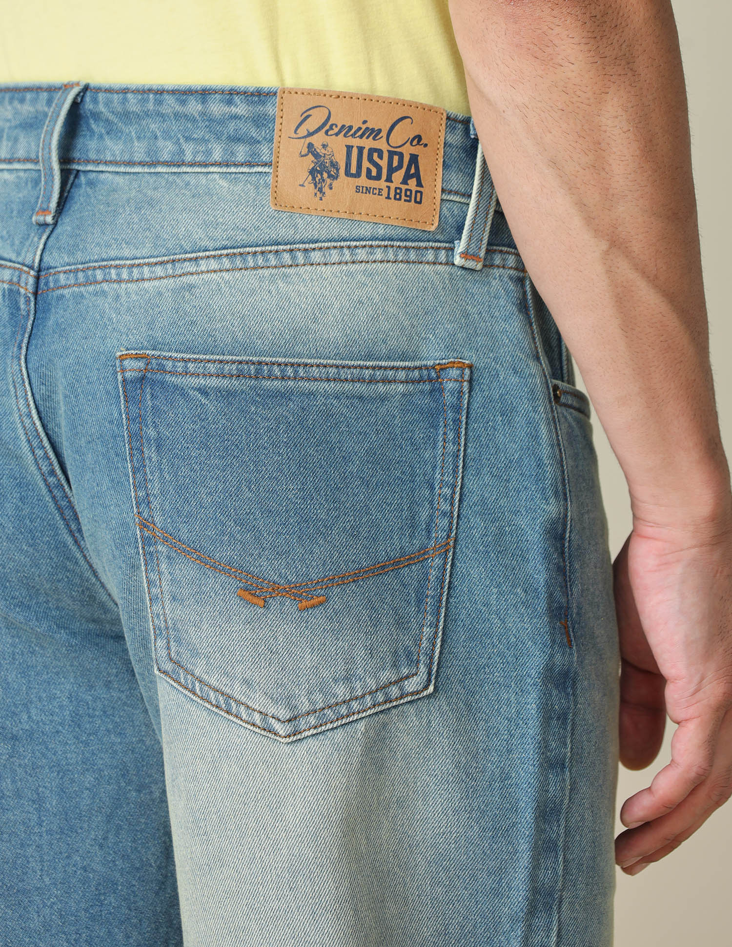 Shawn Relaxed Fit Blue Jeans Indigo - U.S. POLO ASSN. | Large