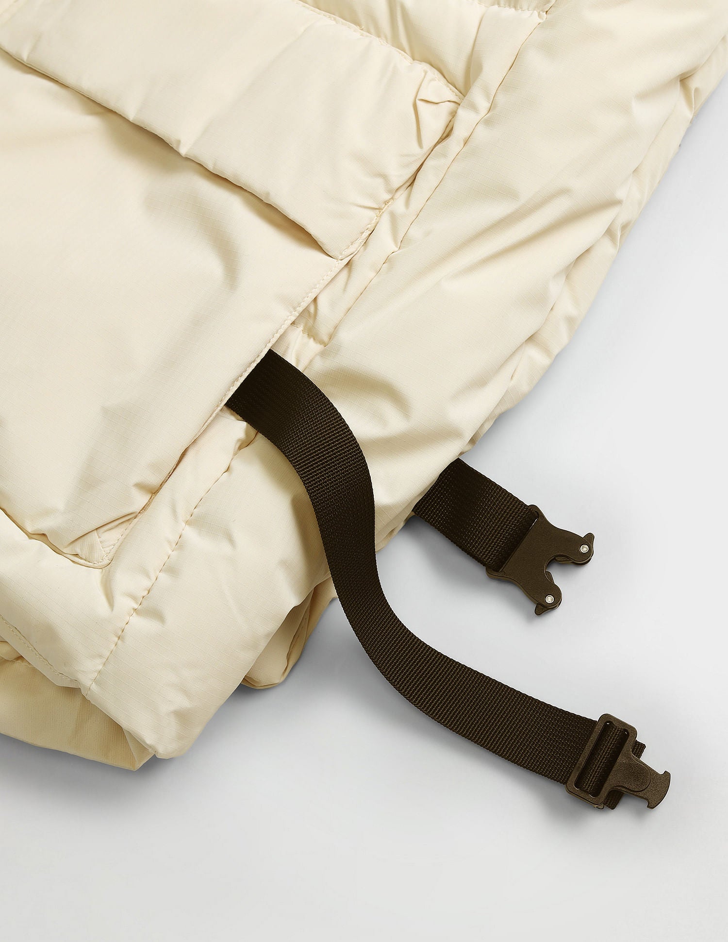 Regular Fit Solid Padded Jacket Ivory - U.S. POLO ASSN. | Large