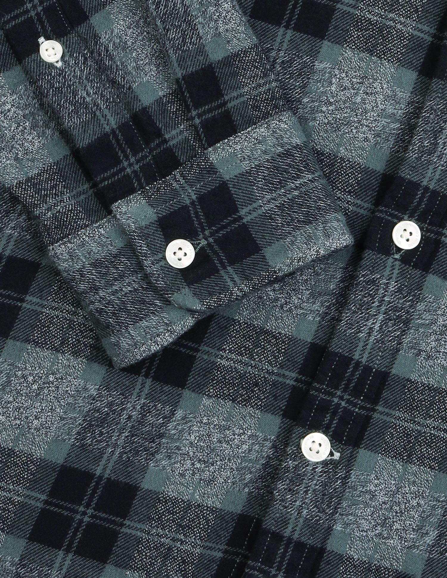 Tartan Checked Twill Shirt Green - U.S. Polo Assn. India | Large