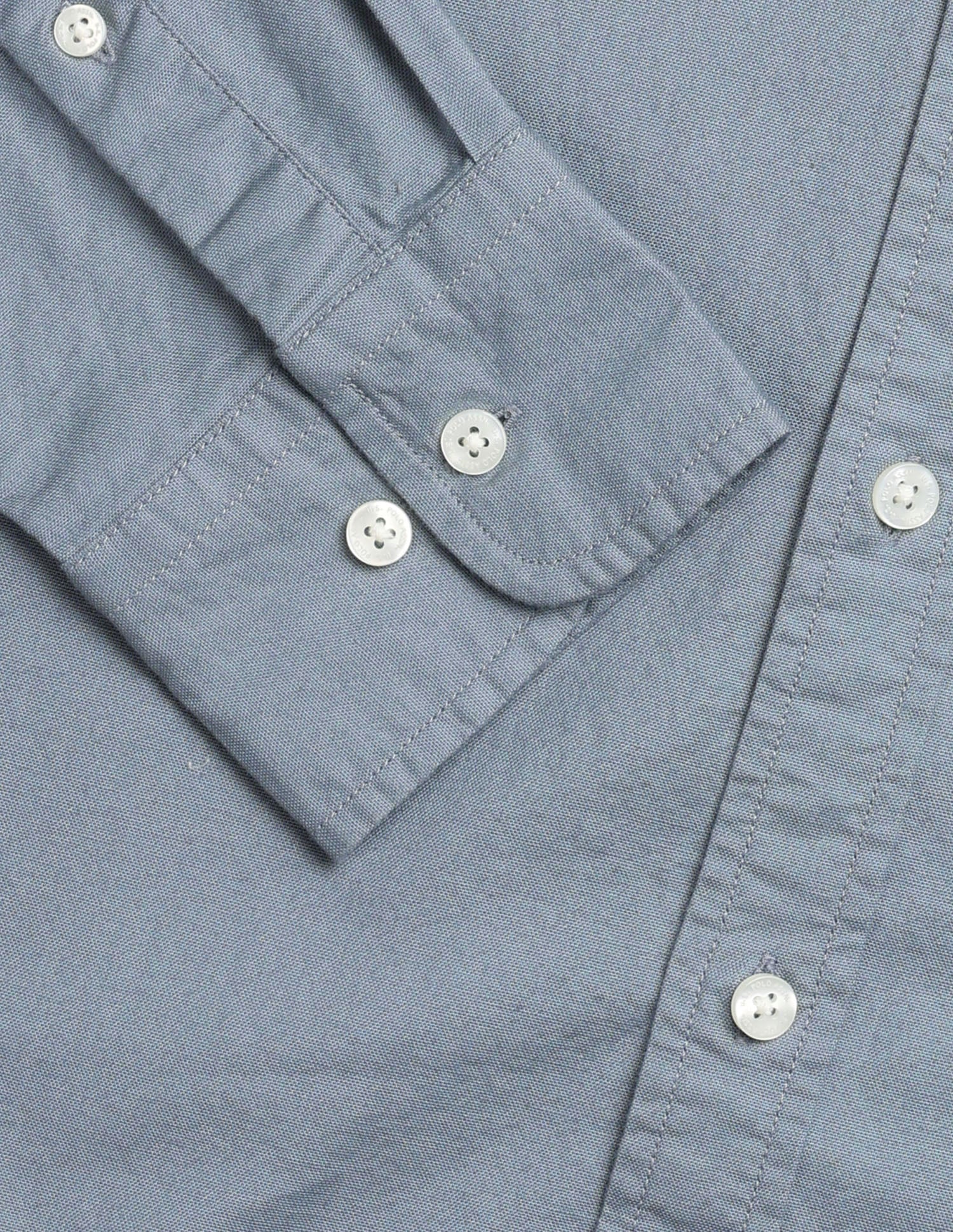 Tailored Fit Oxford Shirt Light Grey - U.S. Polo Assn. India | Large