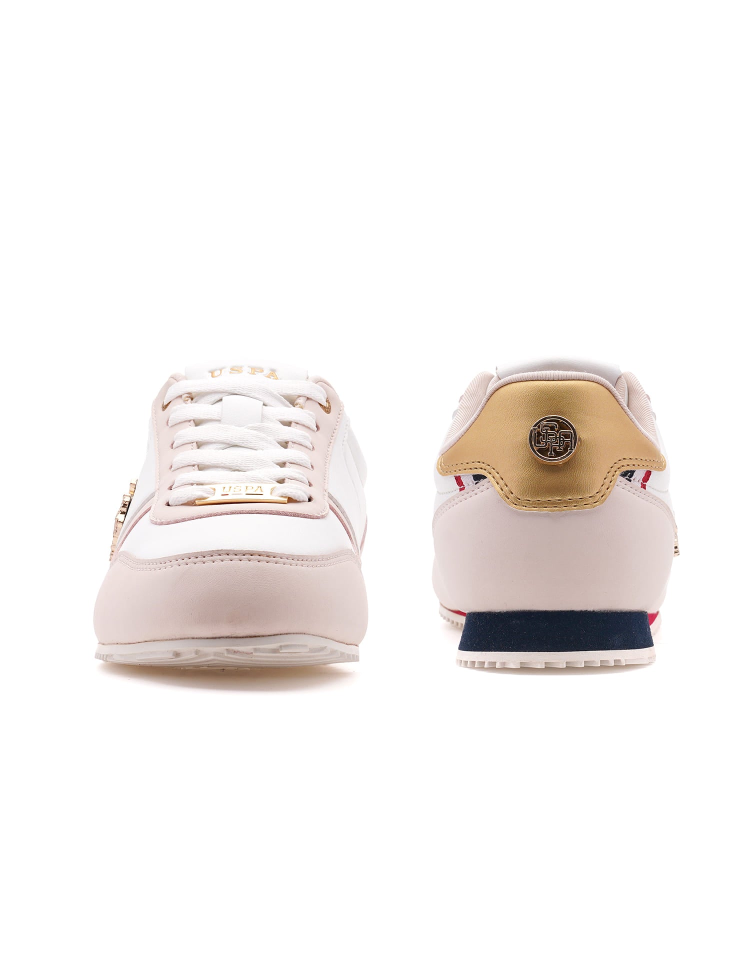 Women Round Toe Sorrento 2.0 Sneakers Cream - U.S. Polo Assn. India | Large