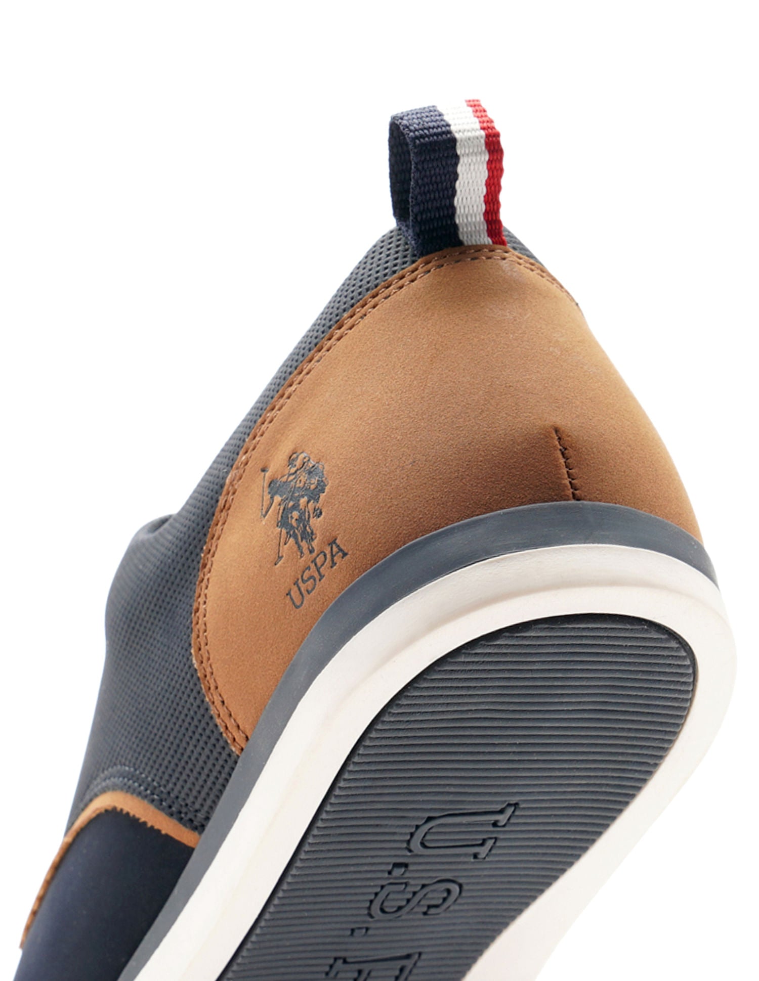 Men Darryl 2.0 Navy Work Casuals Lace Up Shoes Navy - U.S. POLO ASSN. | Large