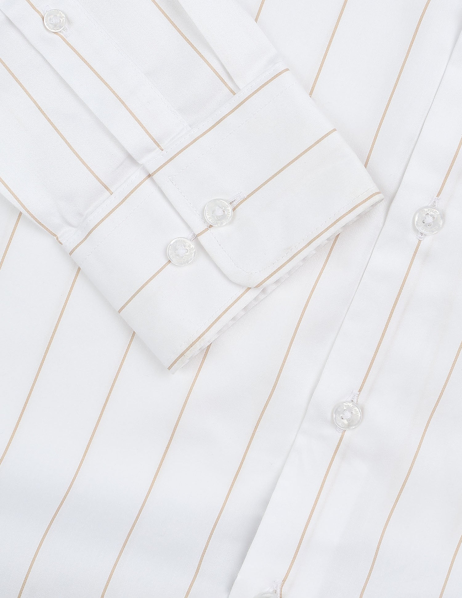 Satin Tailored Fit Shirt White - U.S. POLO ASSN. | Large