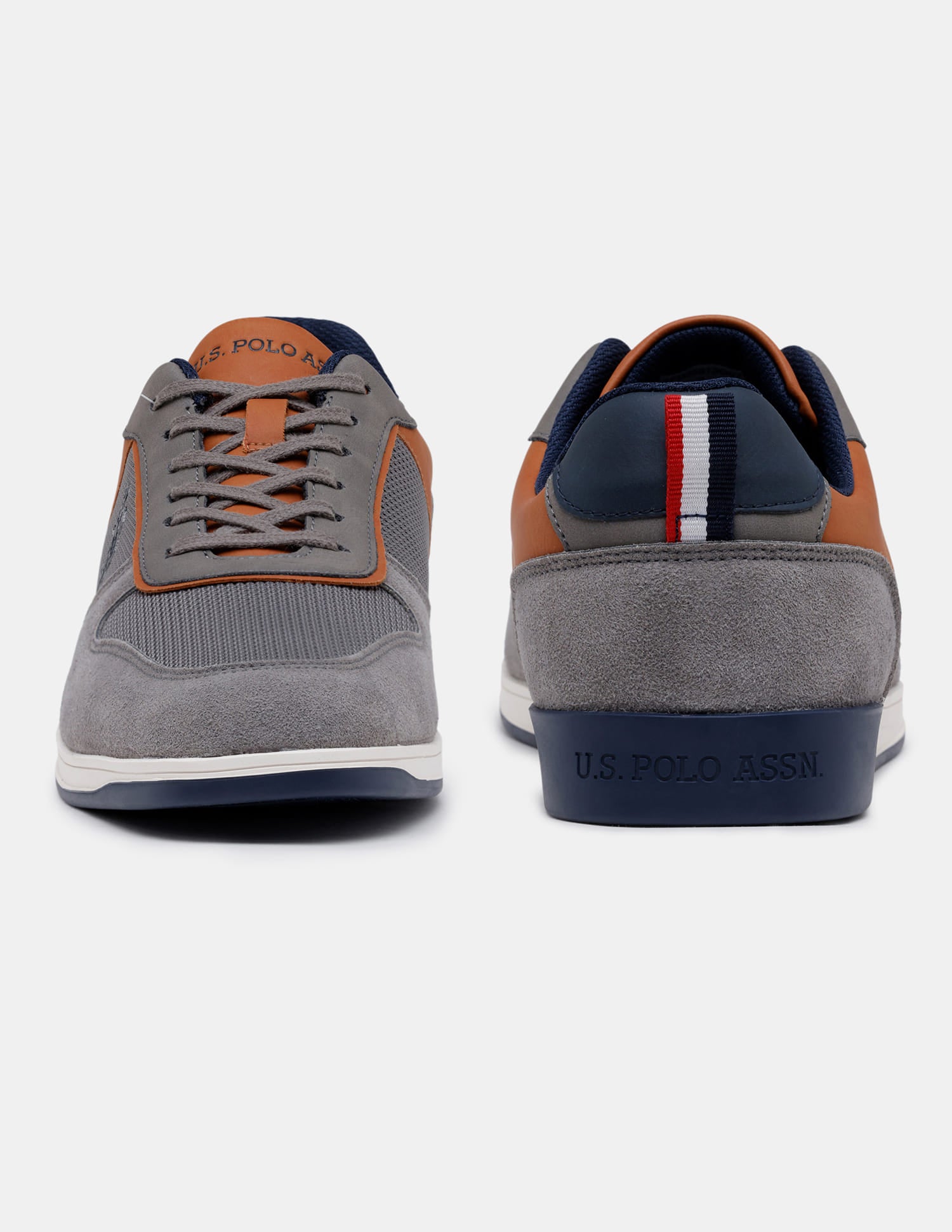 Men Ignacio Smart Casuals Sneakers Grey - U.S. Polo Assn. India | Large
