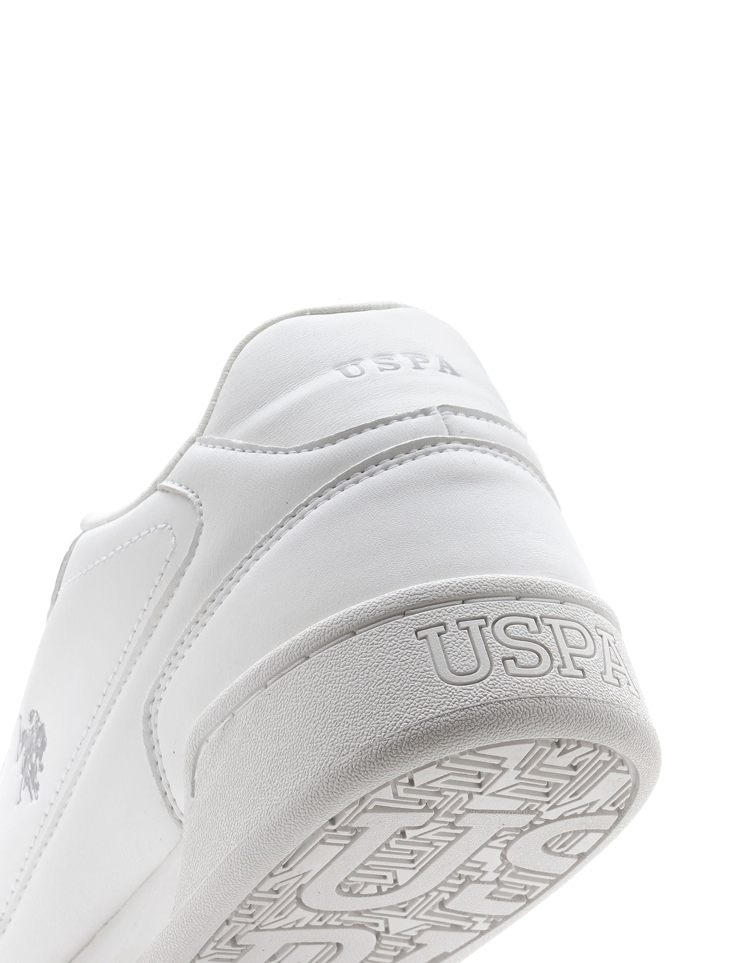 Men Valentin Solid Sneaker White - U.S. Polo Assn. India | Large