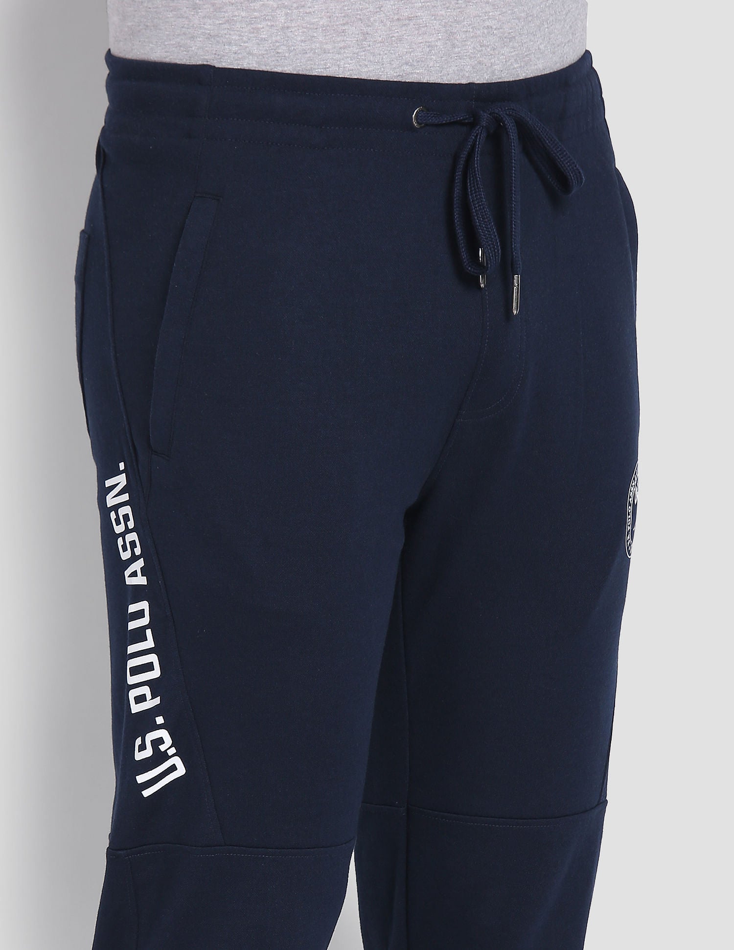 Cotton Stretch LJ003 Joggers - Pack Of 1 Navy - U.S. POLO ASSN. | Large