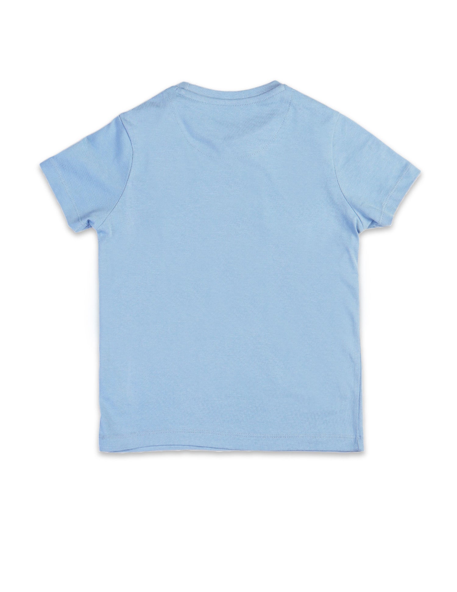 Boys Graphic Brand Printed Regular Fit T-Shirt Blue - U.S. POLO ASSN. | Large