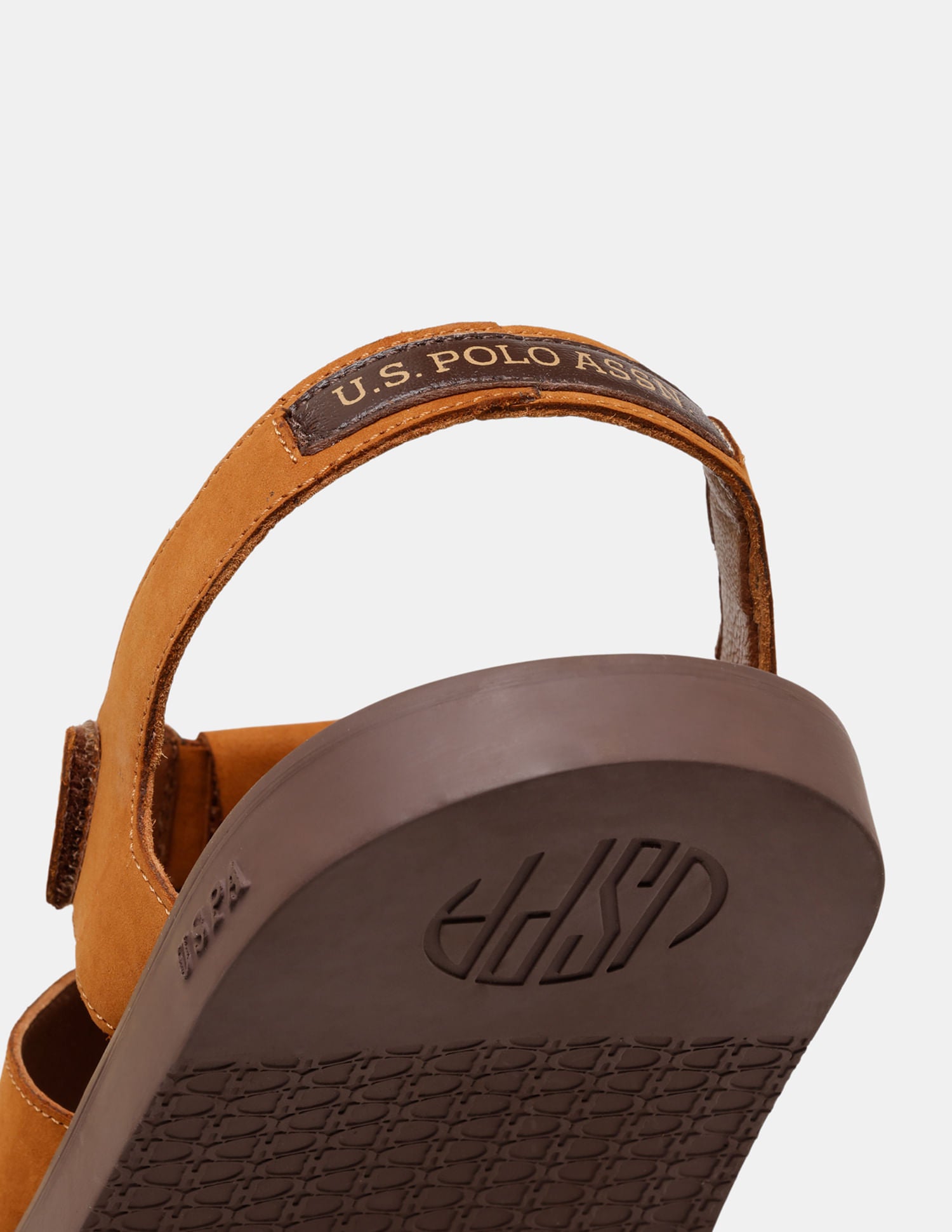 Men Sean Closed Toe Sandals Tan - U.S. POLO ASSN. | Large