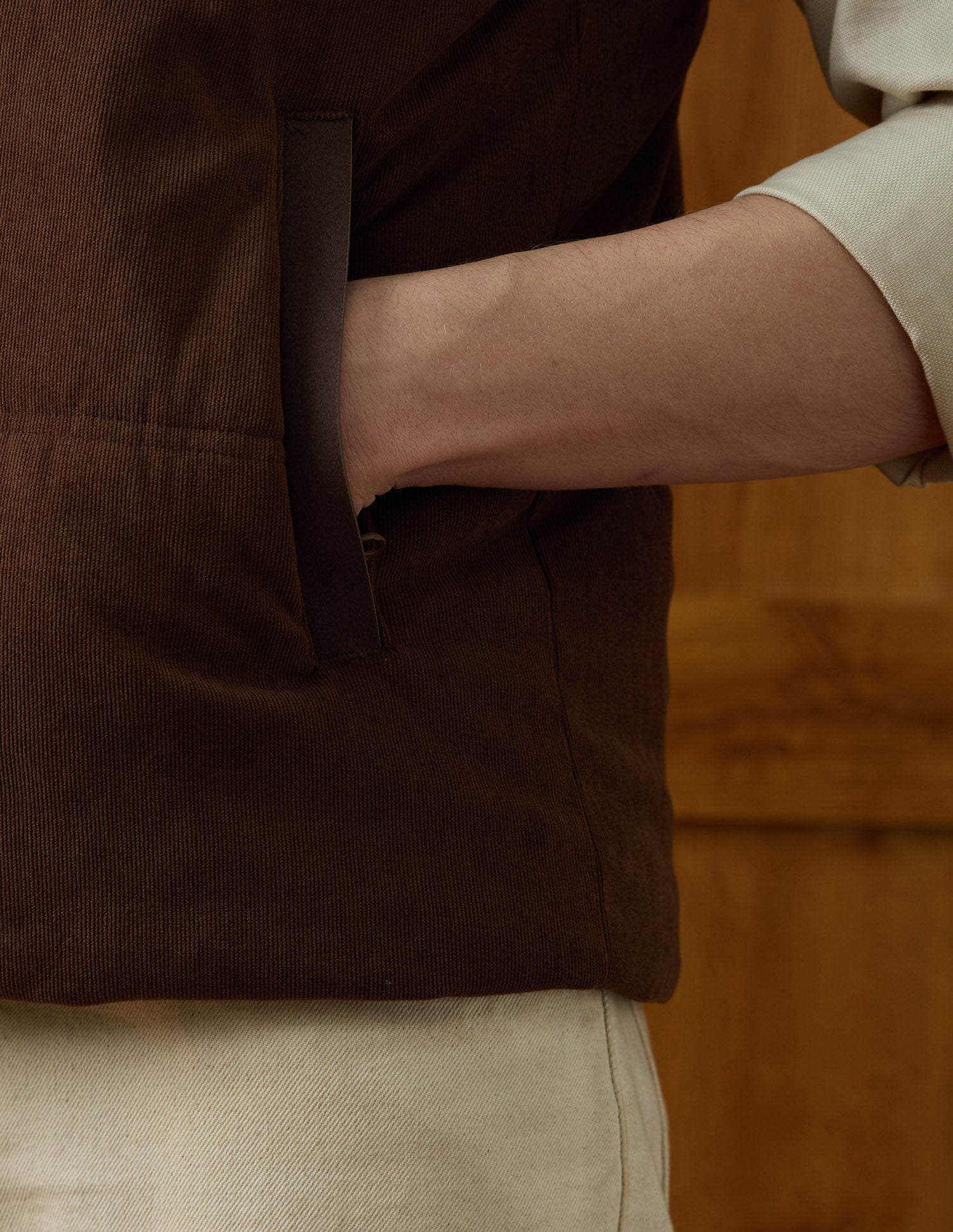 Equestrian Aisle Theater Puffer Regular Fit Jacket Choco - U.S. POLO ASSN. | Large