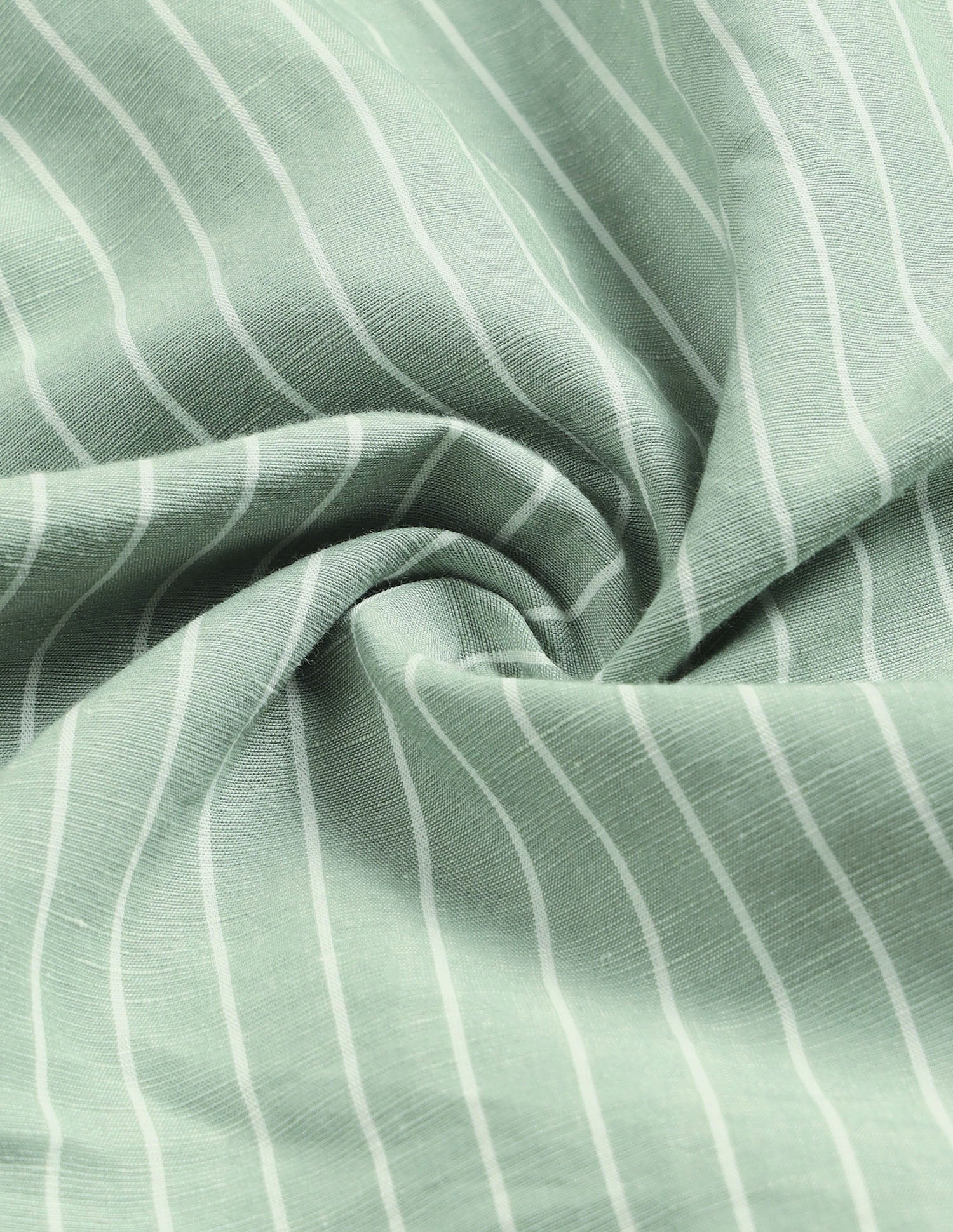 Vertical Striped Regular Fit Shirt Sage - U.S. Polo Assn. India | Large