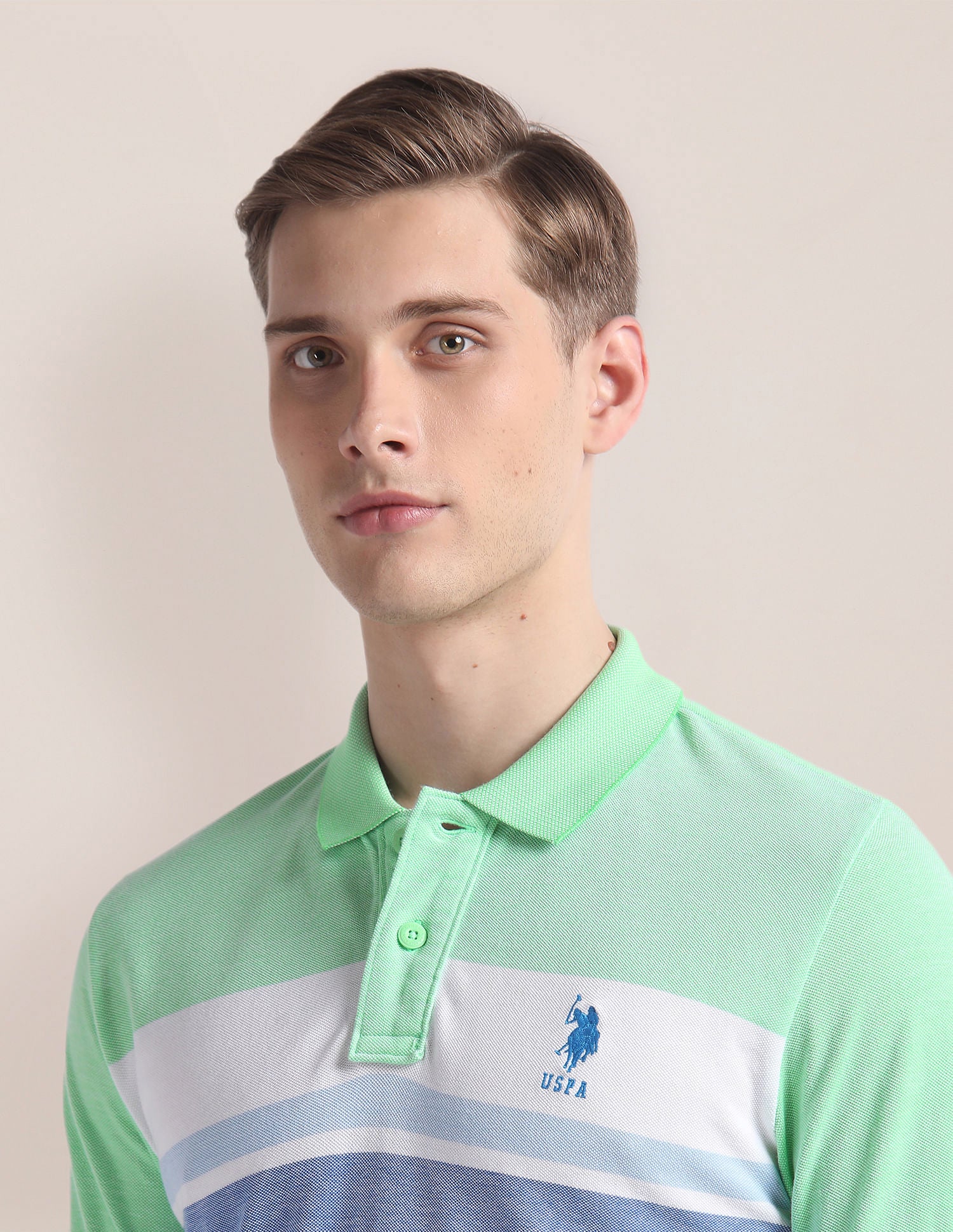 Horizontal Stripe Slim Polo Shirt – U.S. Polo Assn. India