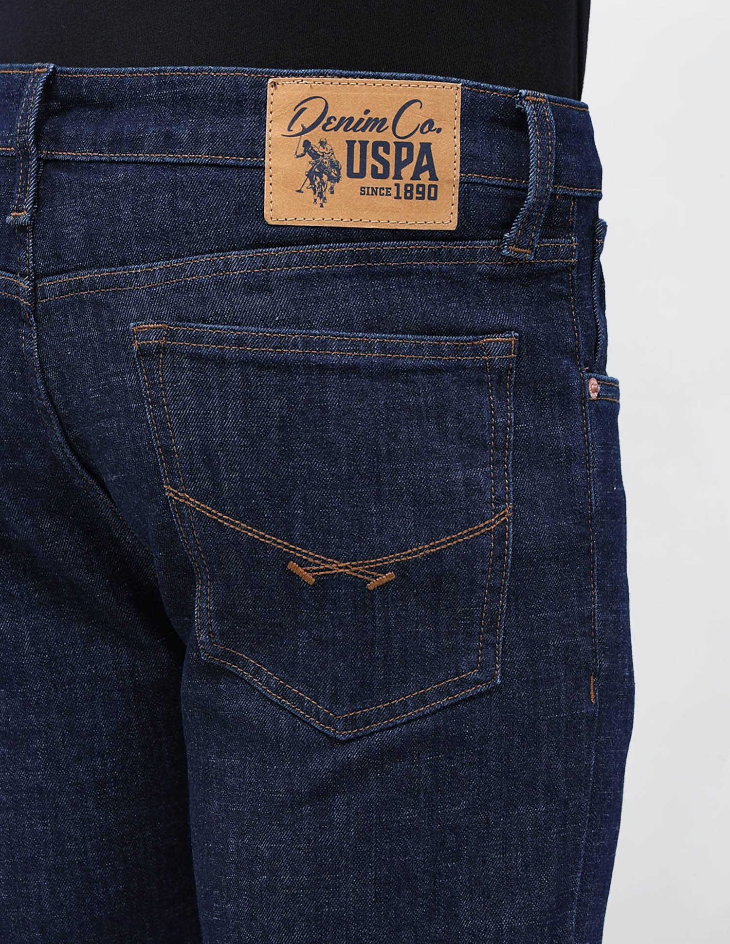 Regallo Skinny Fit Blue Jeans Indigo - U.S. Polo Assn. India | Large