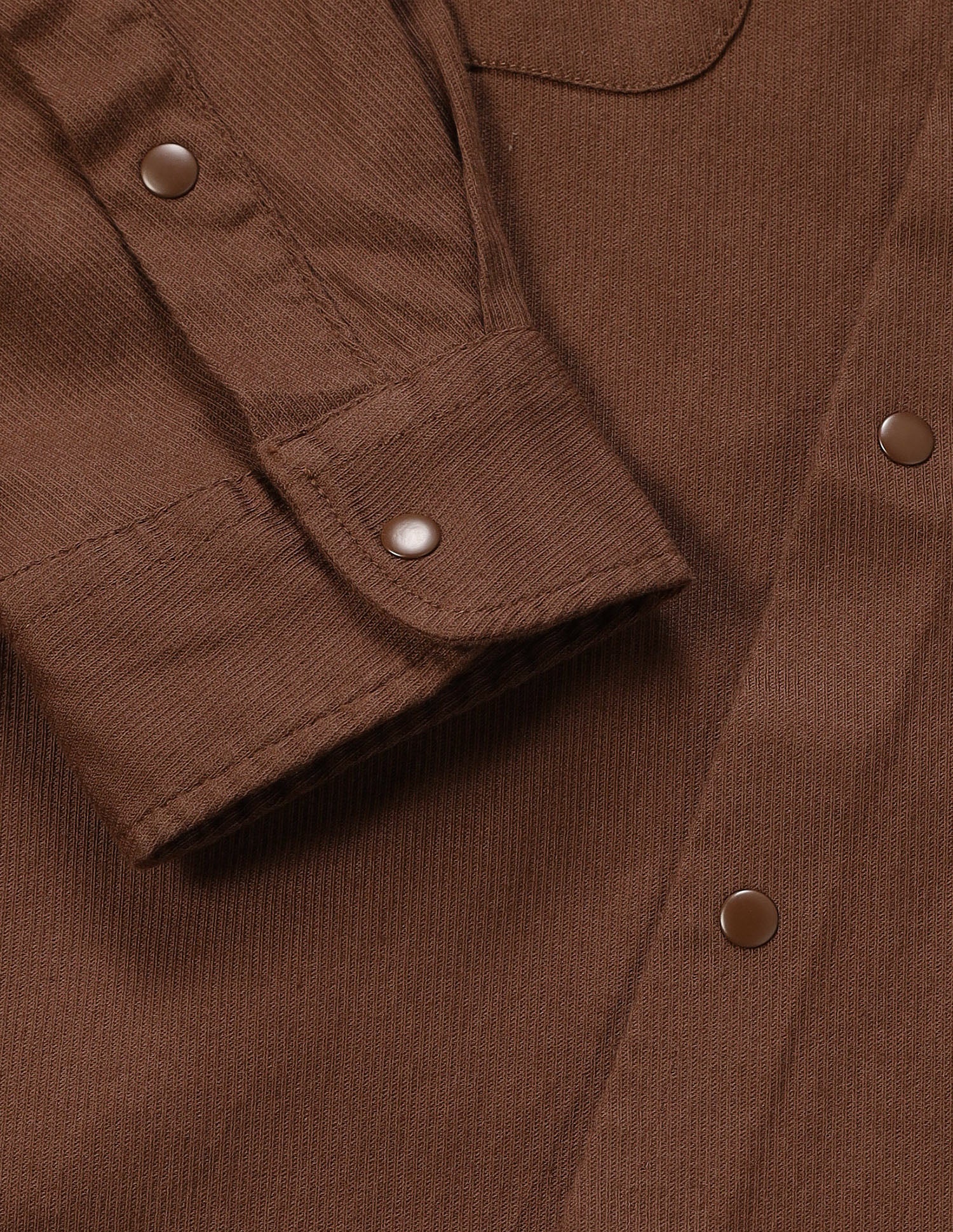 Solid Twill Shacket Rust - U.S. POLO ASSN. | Large