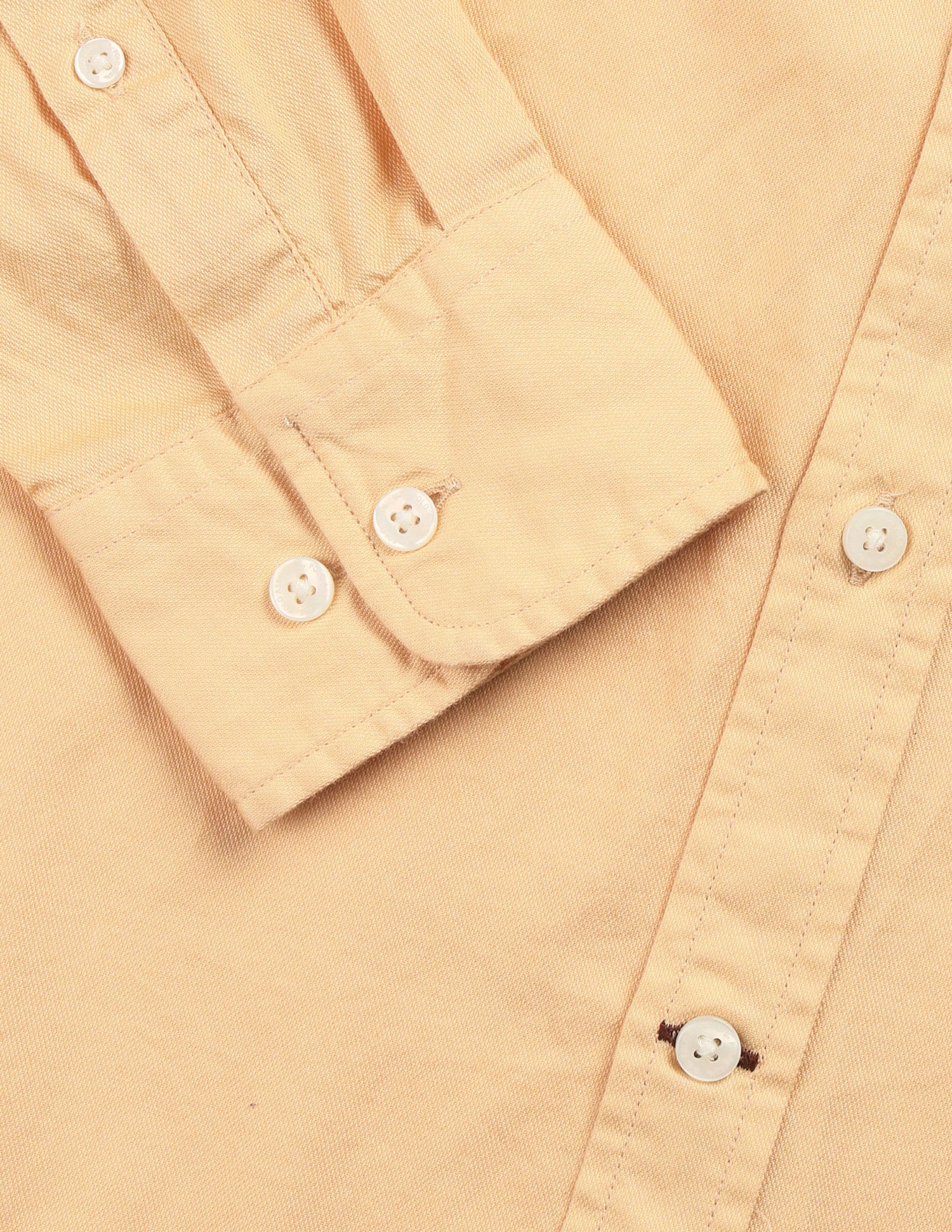 Solid Tailored Fit Shirt Yellow - U.S. Polo Assn. India | Large