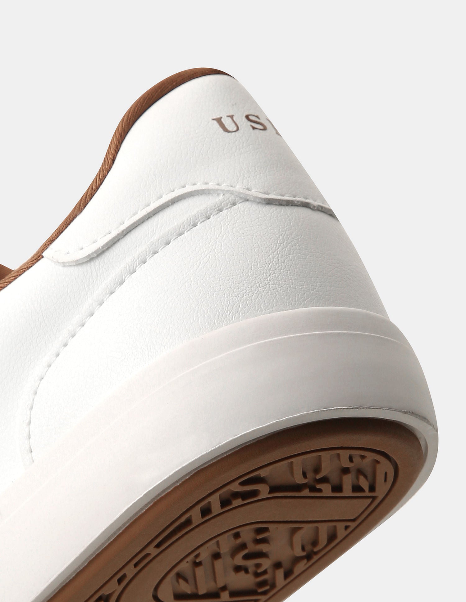 Men Conrad 2.0 Round Toe Sneakers Off White - U.S. POLO ASSN. | Large