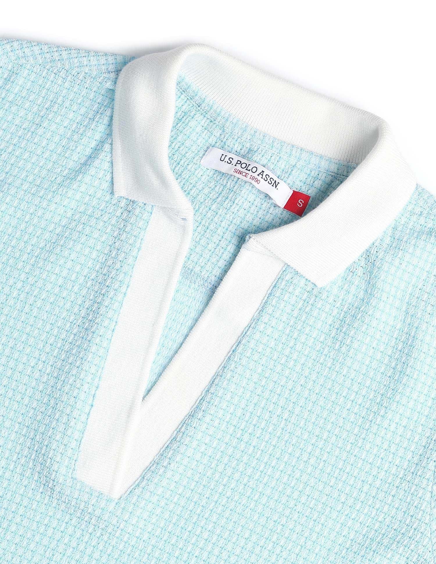 Regular Fit Textured Polo Shirt Multi-colour - U.S. POLO ASSN. | Large