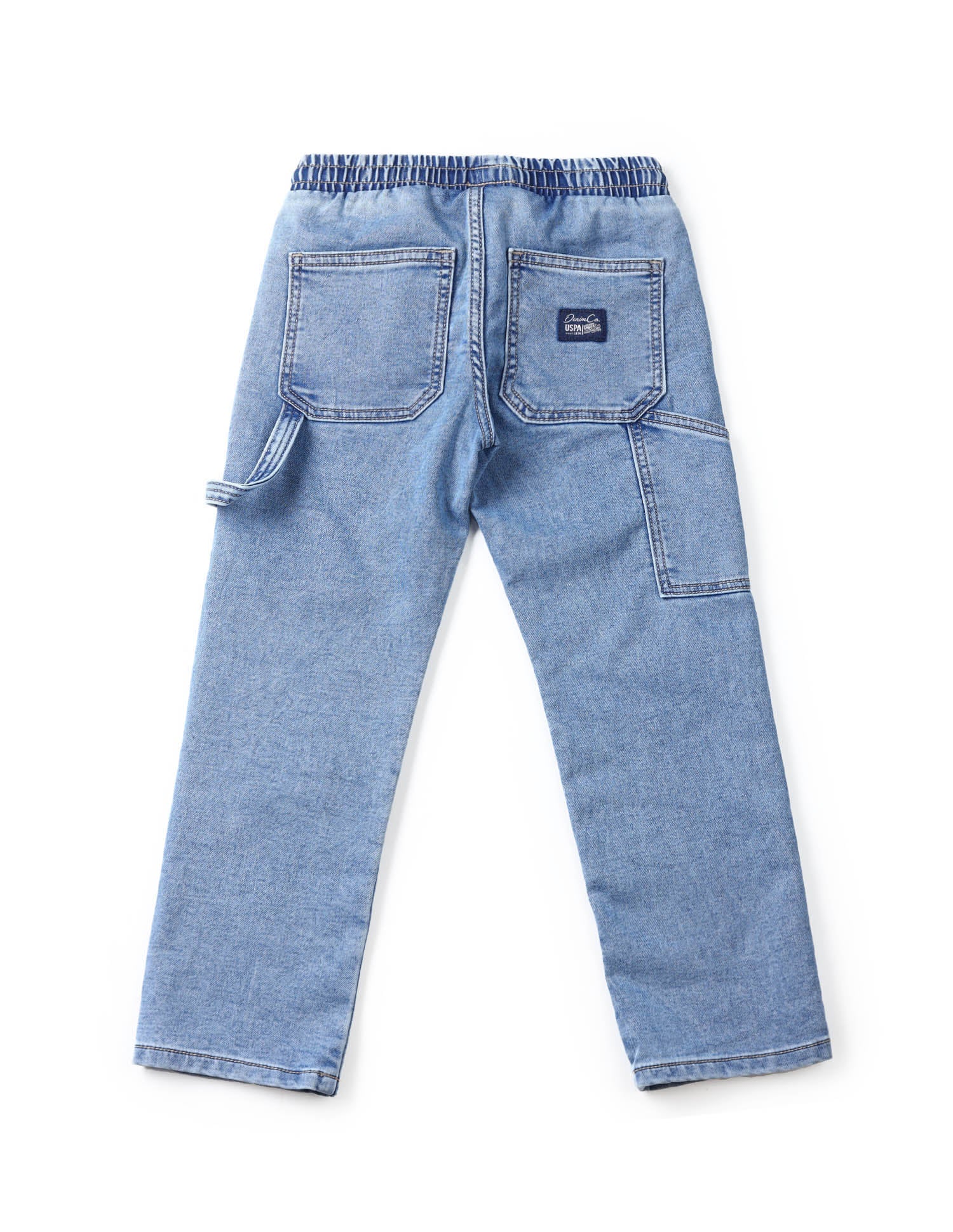 UKJEN564 LT. BLUE Boys Jeans Light Blue - U.S. POLO ASSN. | Large
