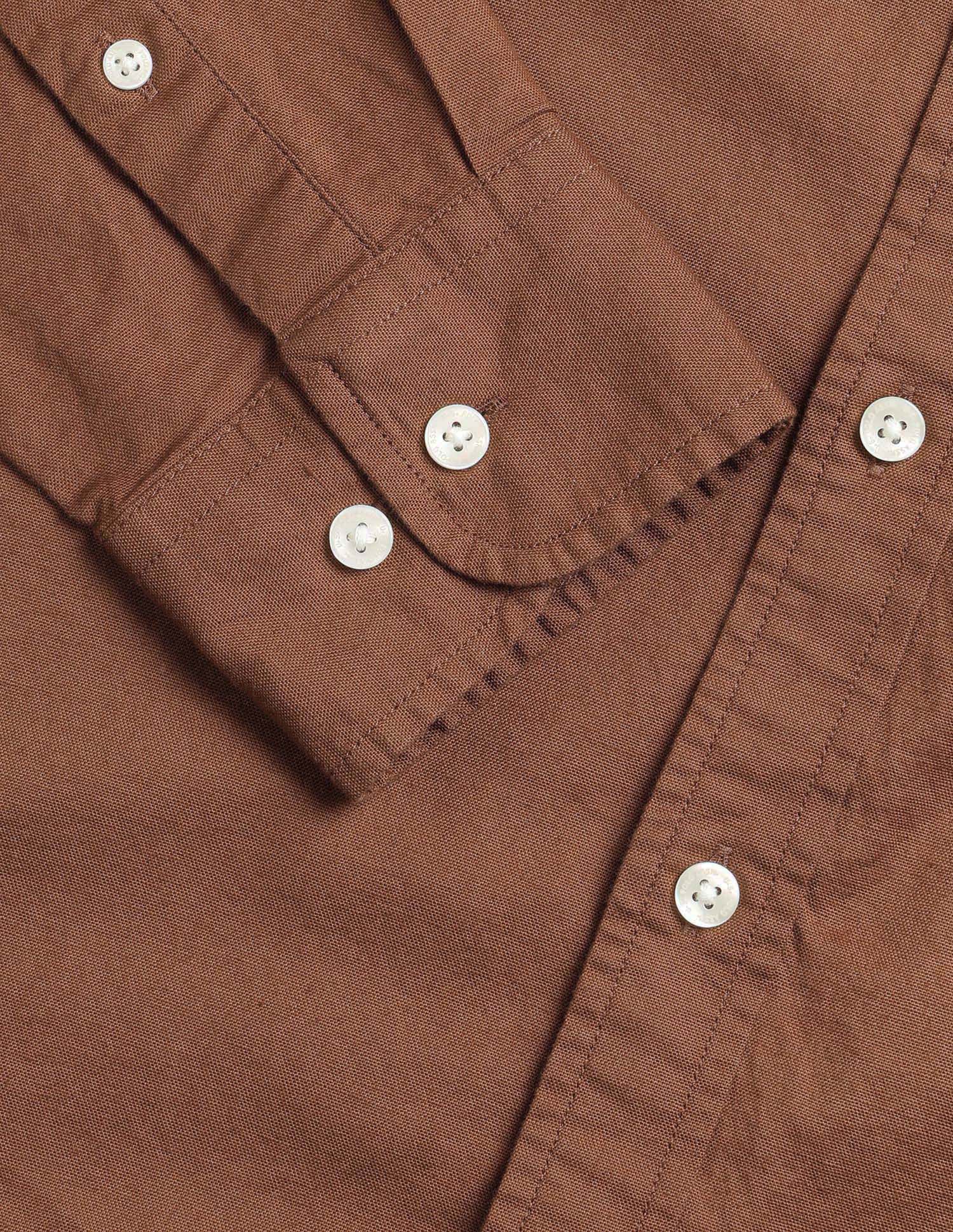 Tailored Fit Oxford Shirt Rust - U.S. Polo Assn. India | Large