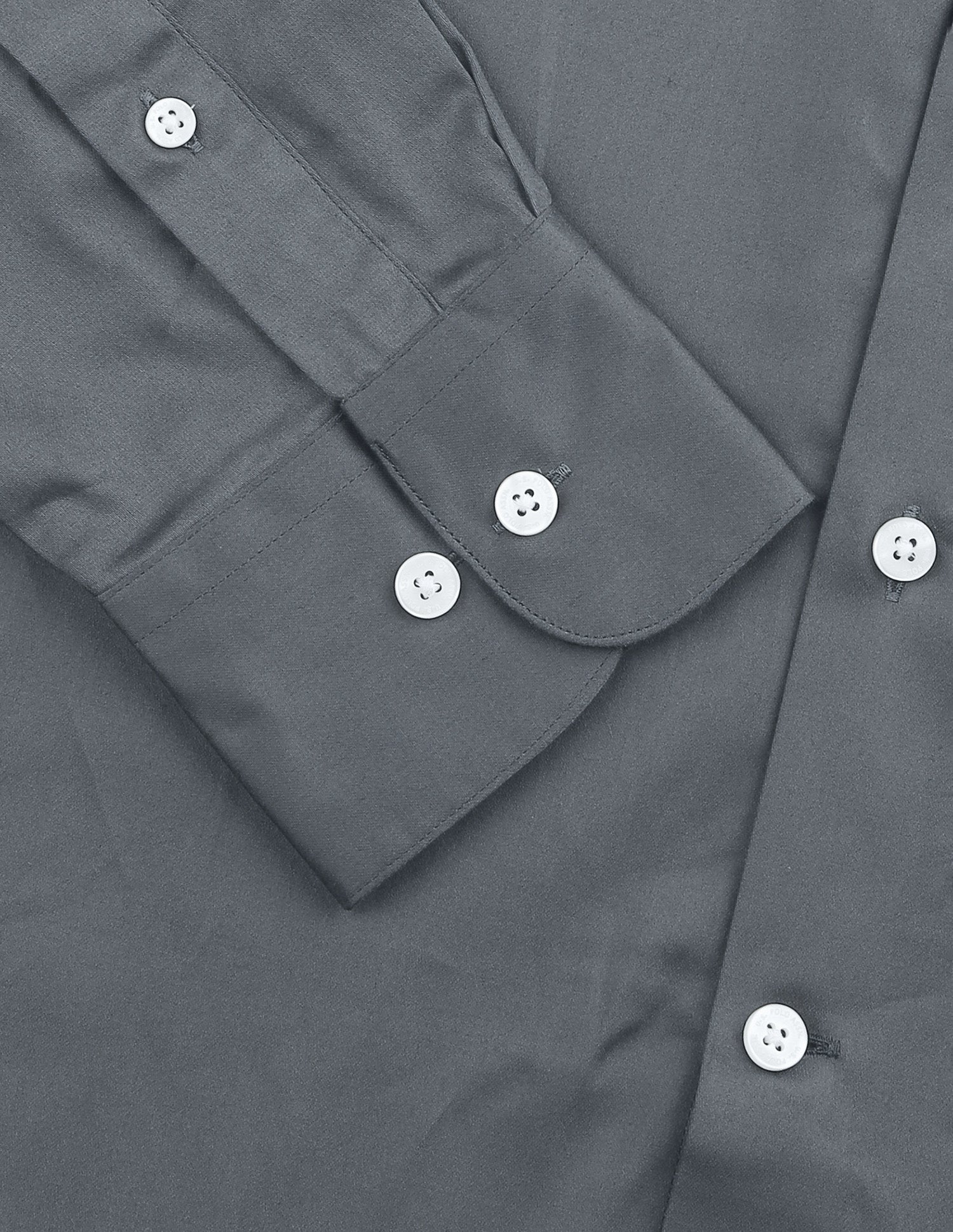 Satin Tailored Fit Shirt Light Grey - U.S. Polo Assn. India | Large