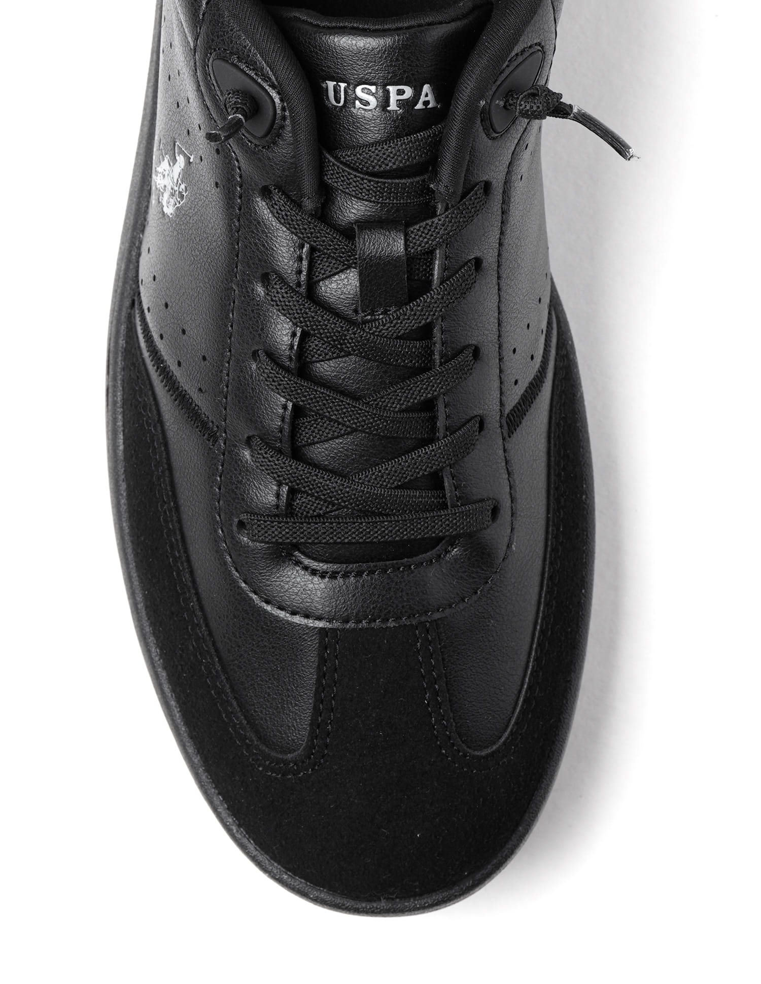 Men Cenik Solid Sneakers Black - U.S. Polo Assn. India | Large