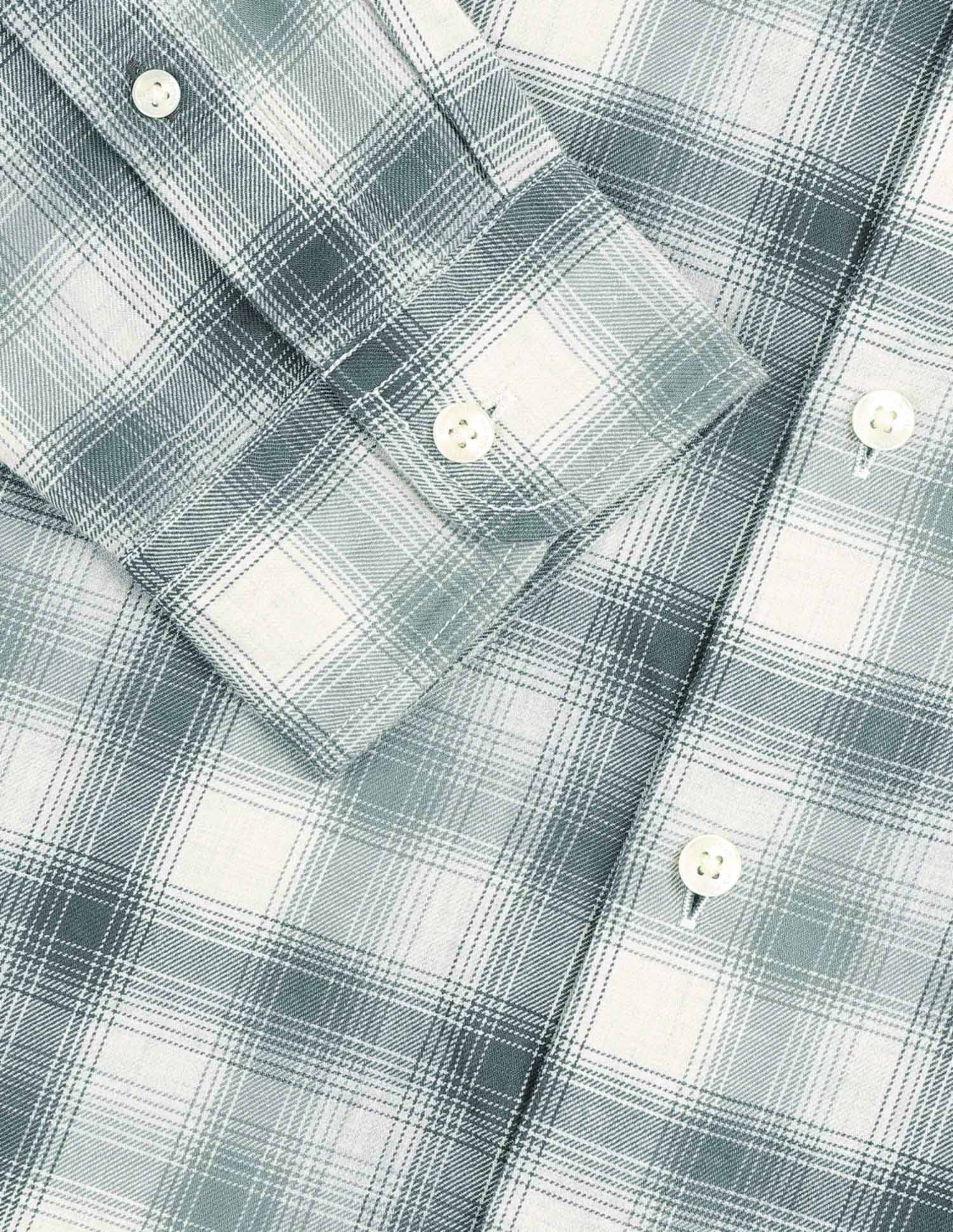 Tartan Checked Regular Fit Shirt Green - U.S. POLO ASSN. | Large