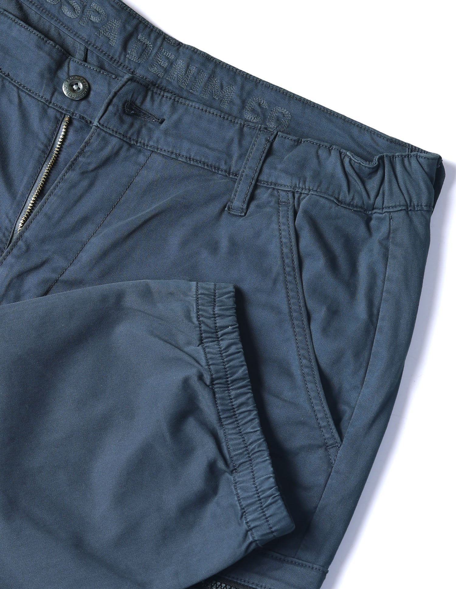 Solid Regular Fit Cargos Grey - U.S. POLO ASSN. | Large