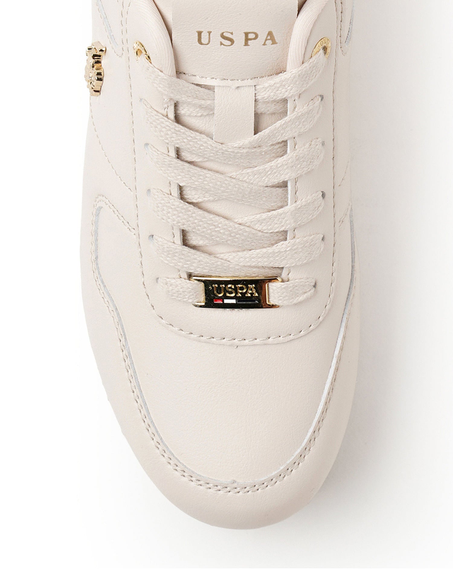 Sorrento Retro Sneakers Shoes Nude - U.S. Polo Assn. India | Large