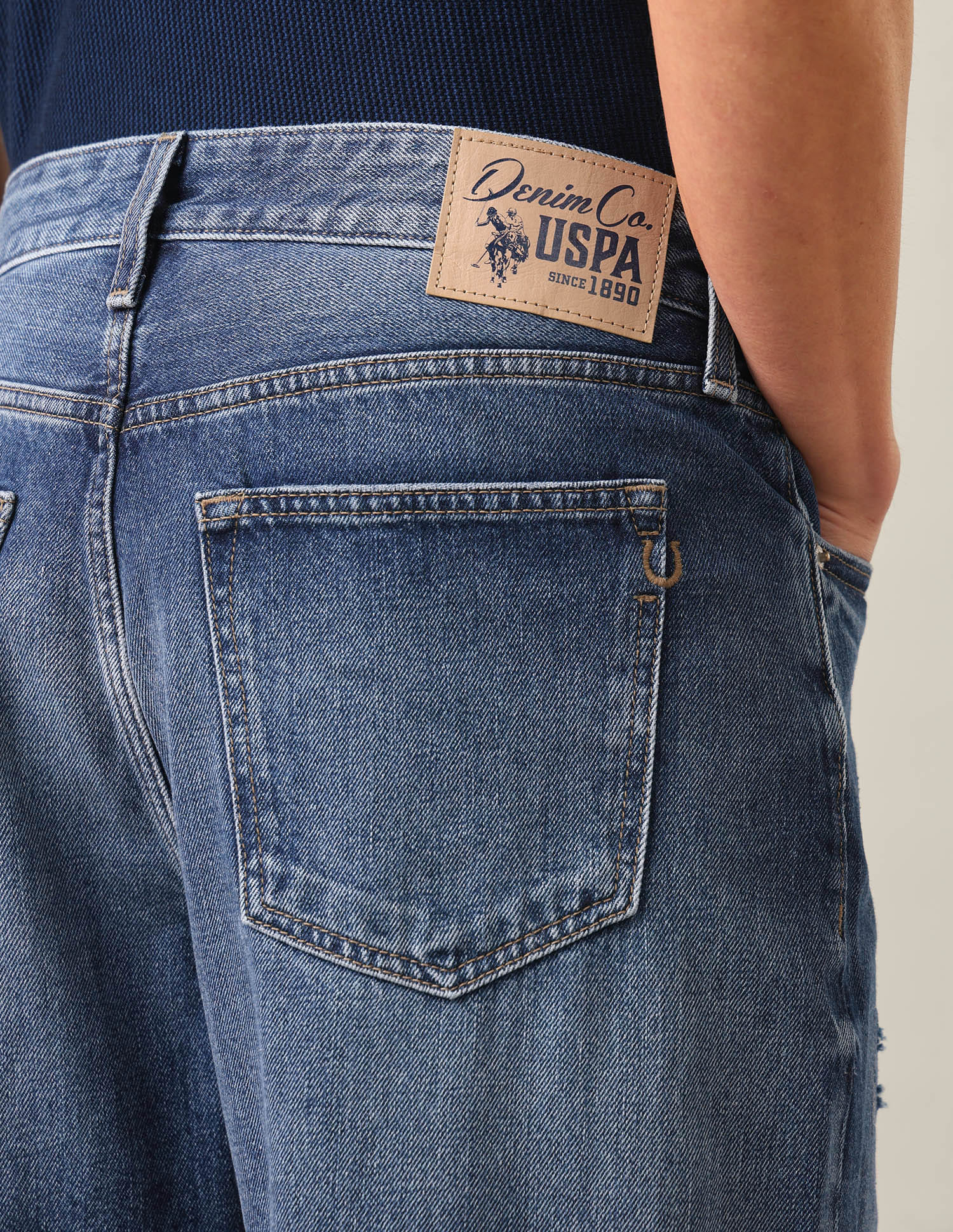 Logan Loose Fit Jeans Blue - U.S. Polo Assn. India | Large