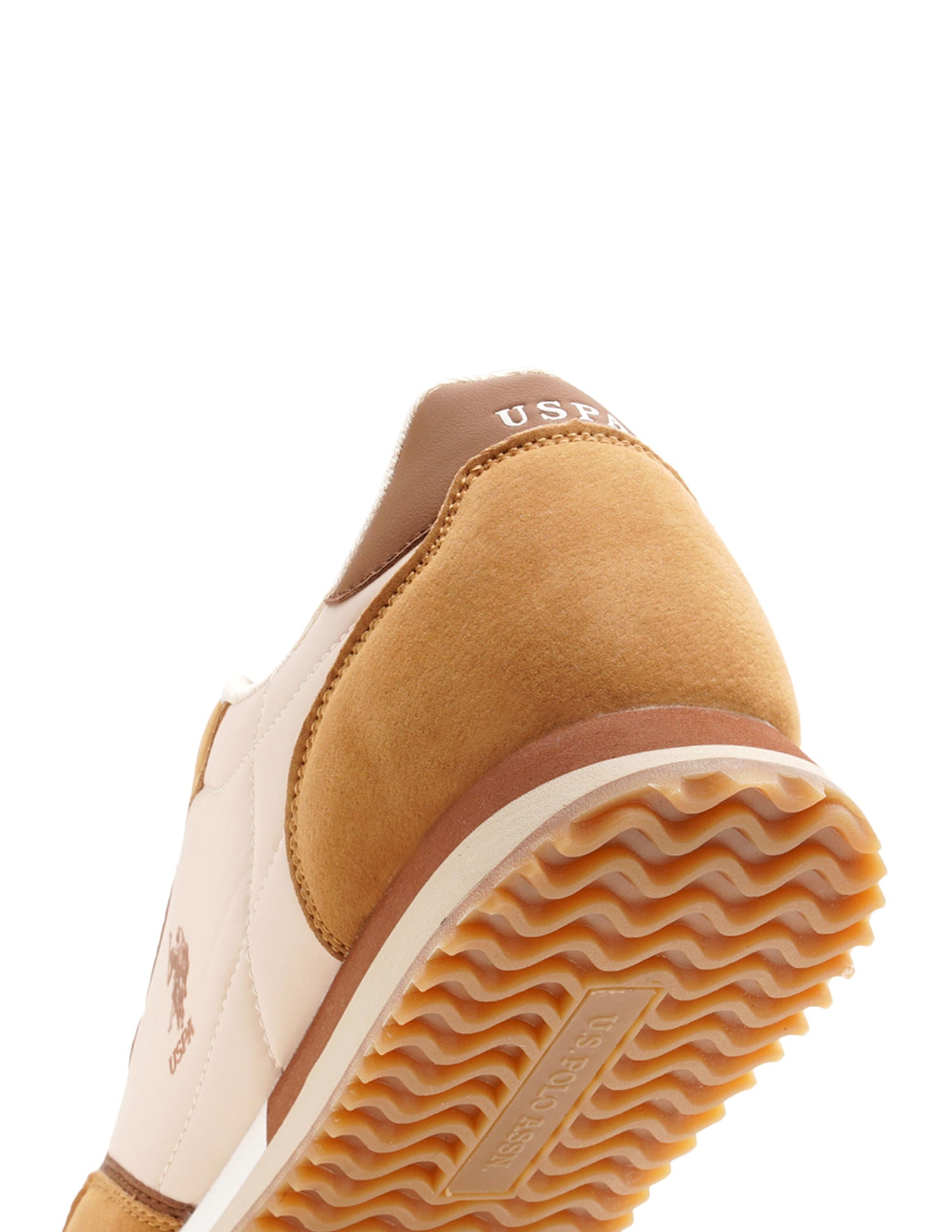 Men Darrion Tan Retro Joggers Sneakers Tan - U.S. Polo Assn. India | Large