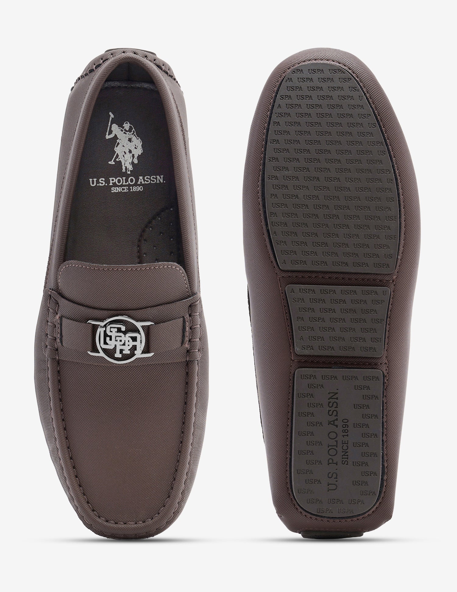 Slip-Ons Evon Loafers Brown - U.S. Polo Assn. India | Large