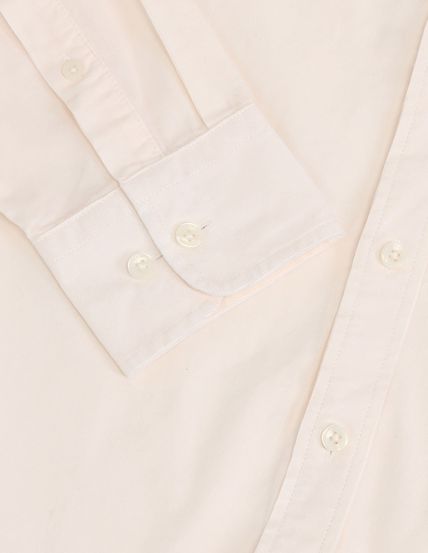 Tailored Fit Button Down Shirt White - U.S. Polo Assn. India | Large